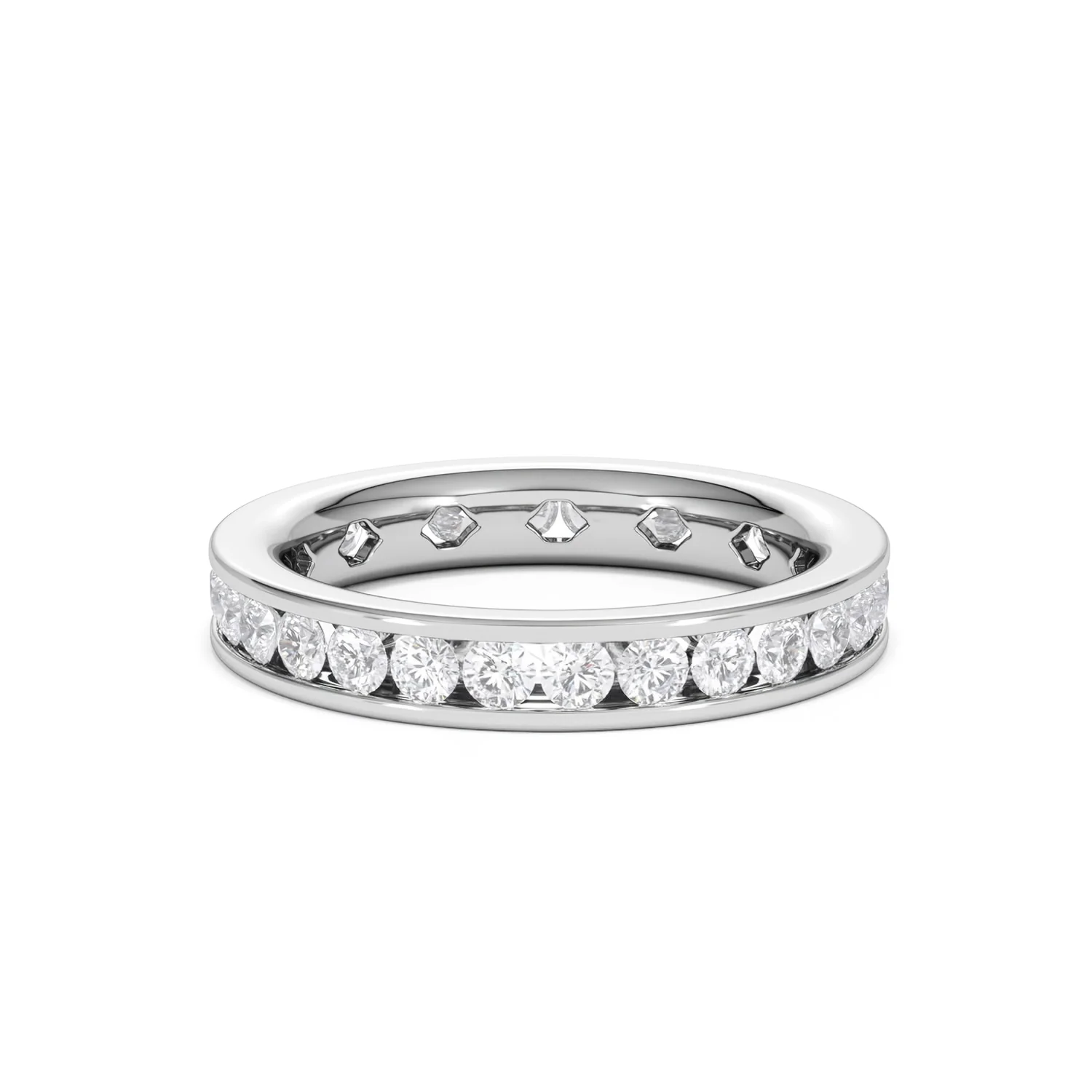 Diamond Eternity Ring Rae Channel Set 1.50ct G/Vs in Platinum - Image 63