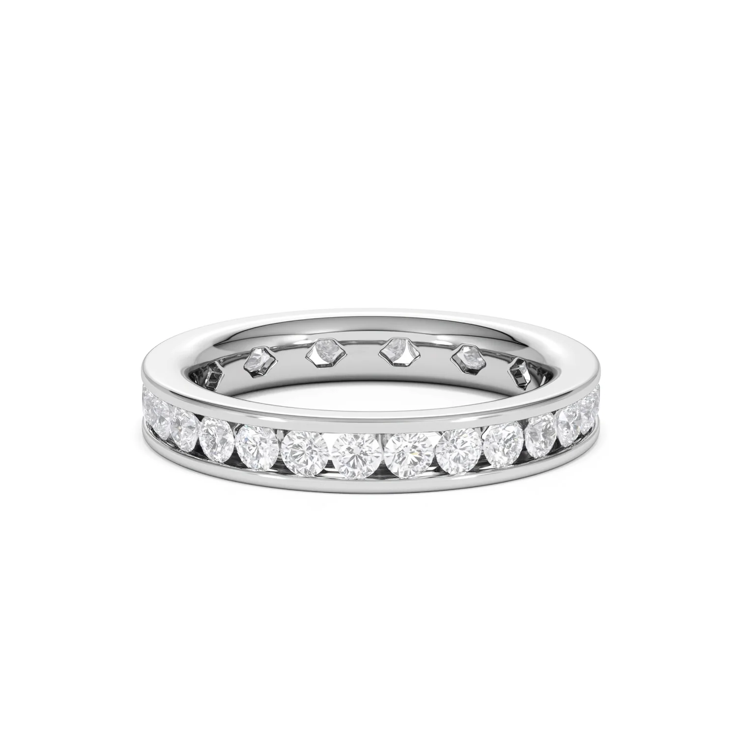 Diamond Eternity Ring Rae Channel Set 1.50ct G/Vs in Platinum - Image 67