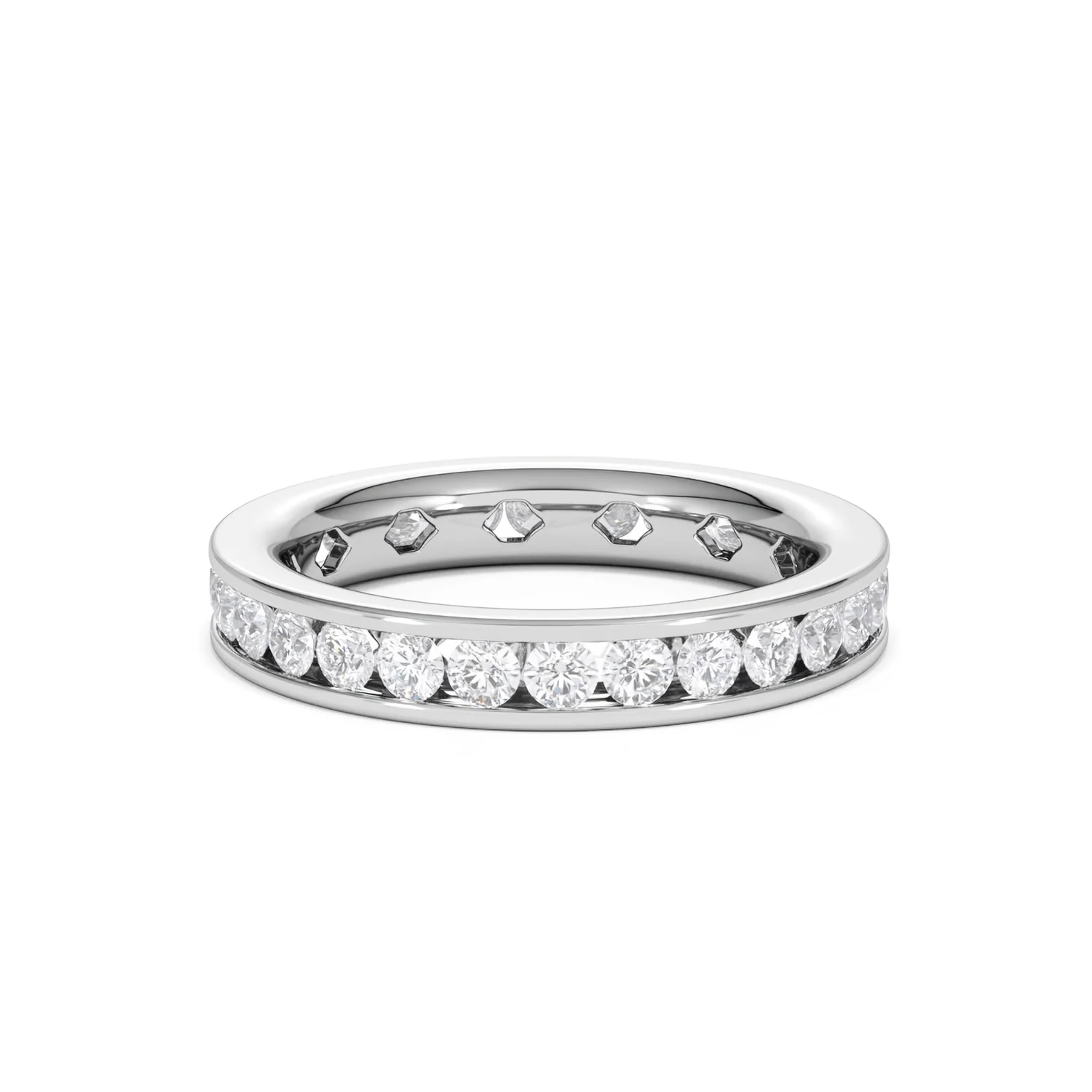 Diamond Eternity Ring Rae Channel Set 1.50ct G/Vs in Platinum - Image 71
