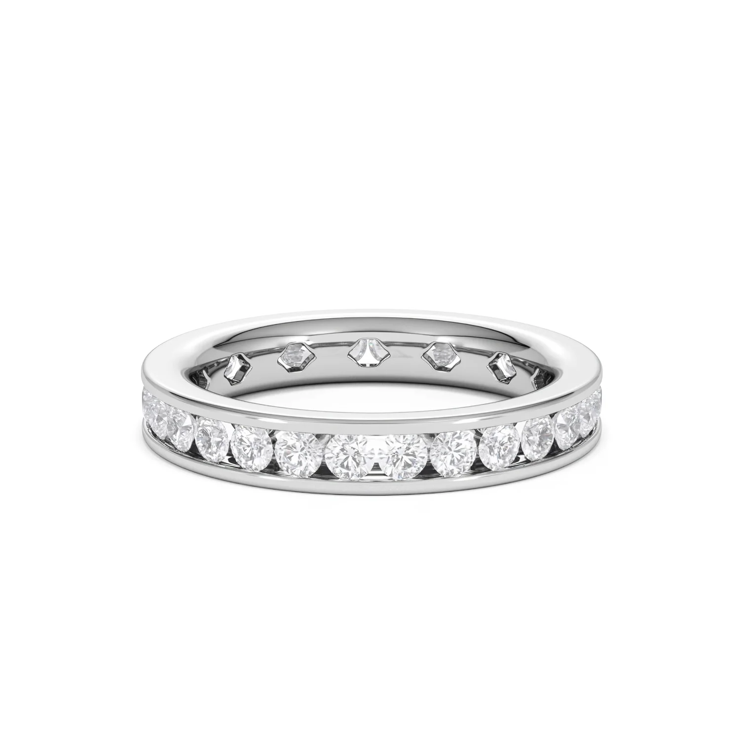 Diamond Eternity Ring Rae Channel Set 1.50ct G/Vs in Platinum - Image 75