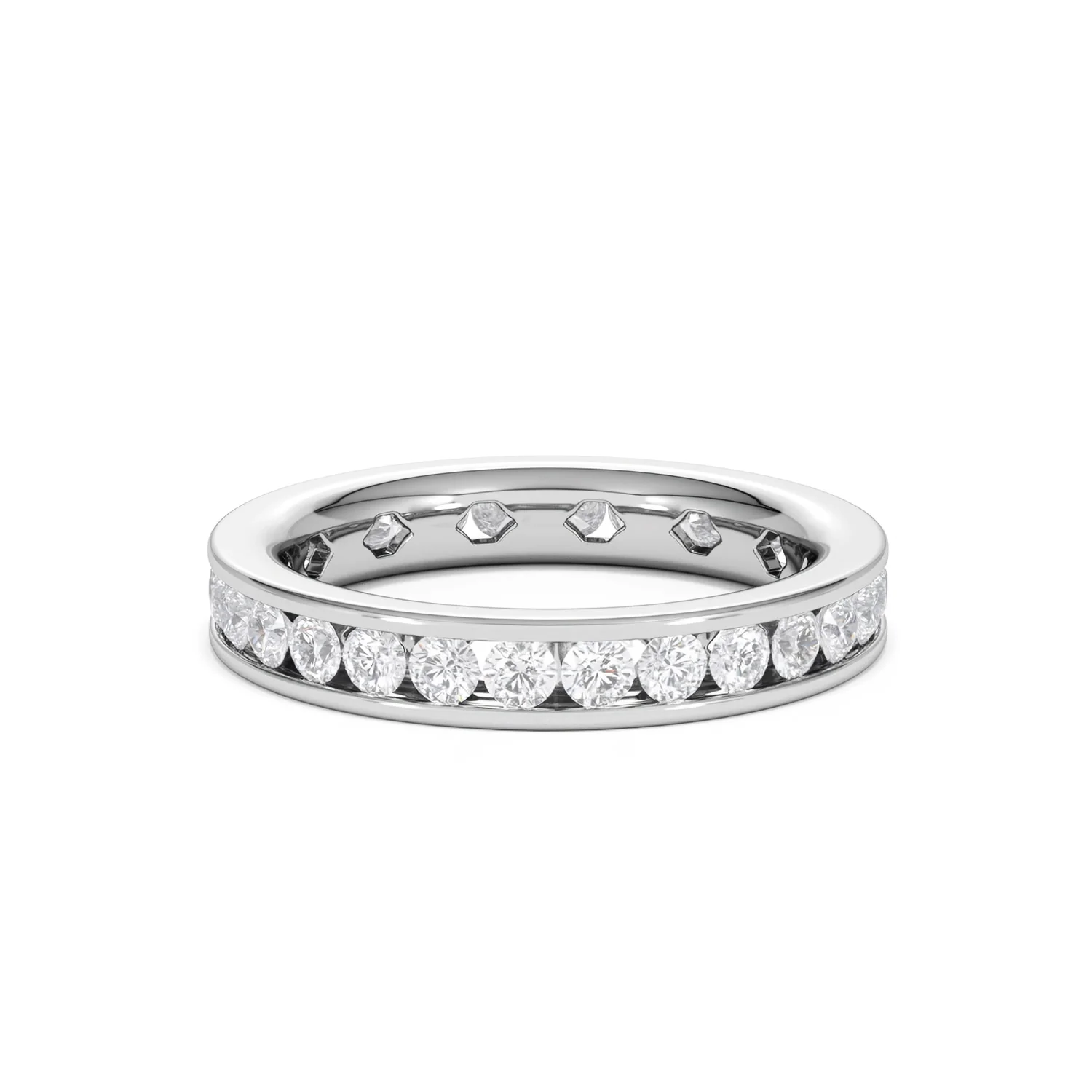Diamond Eternity Ring Rae Channel Set 1.50ct G/Vs in Platinum - Image 78