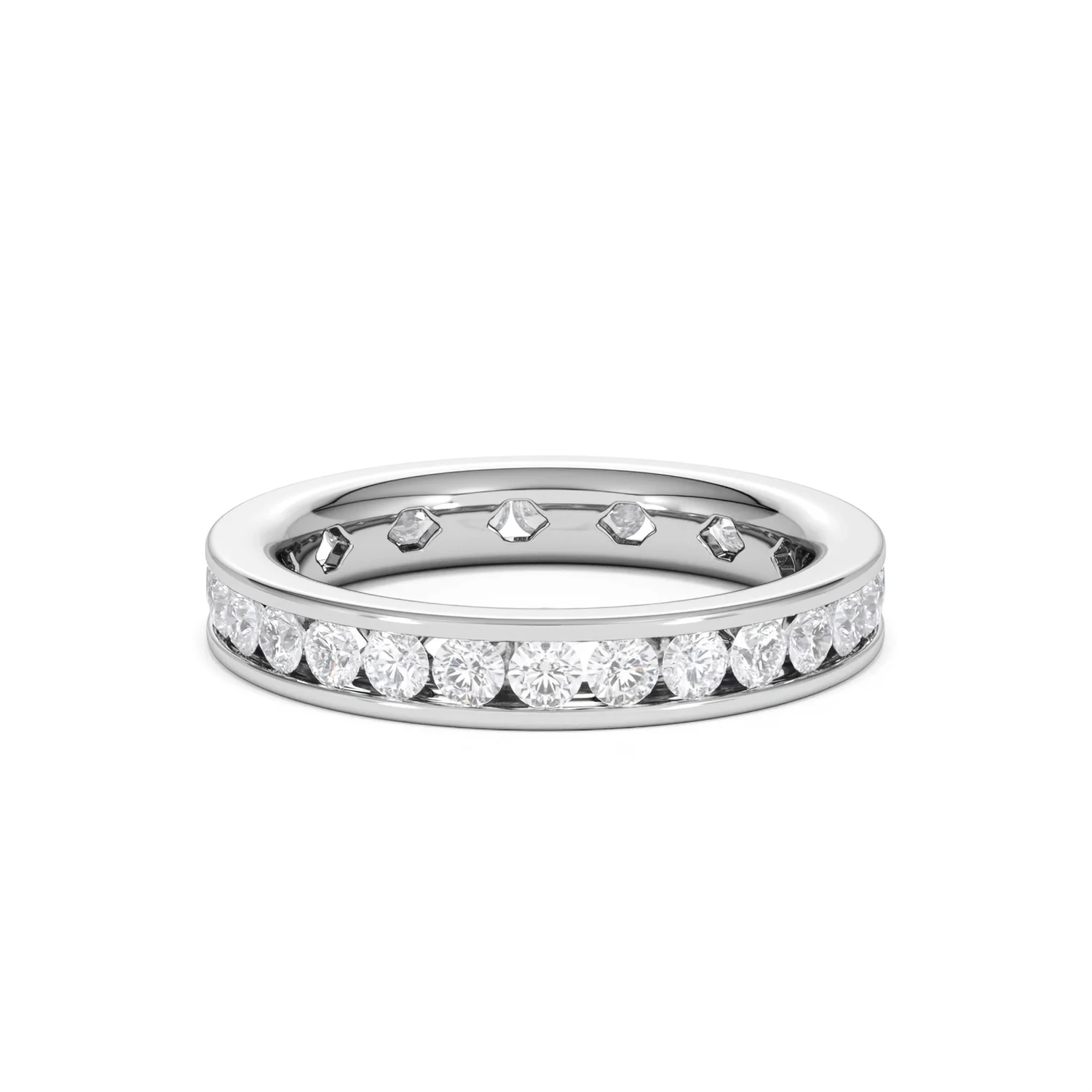 Diamond Eternity Ring Rae Channel Set 1.50ct G/Vs in Platinum - Image 8