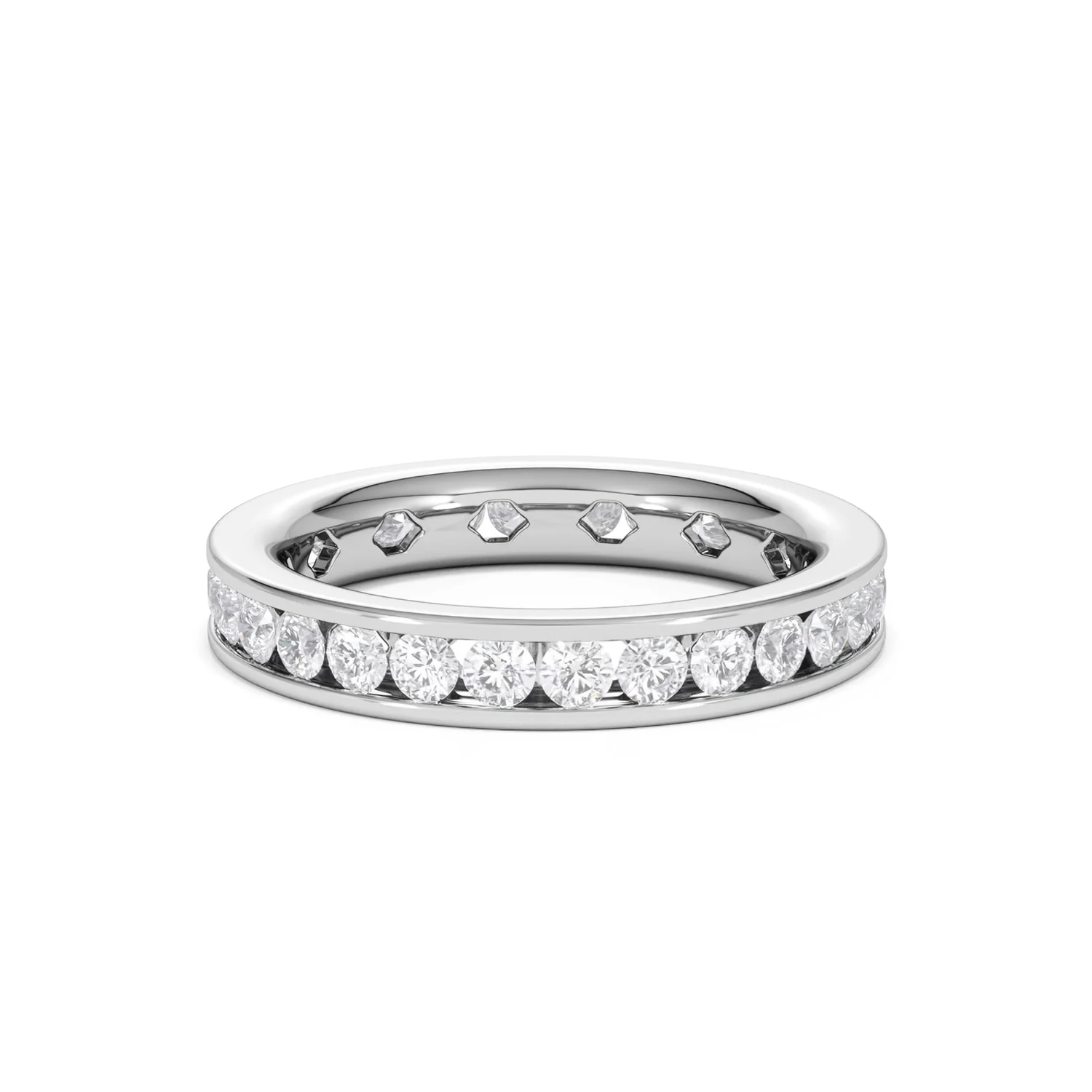 Diamond Eternity Ring Rae Channel Set 1.50ct G/Vs in Platinum - Image 83