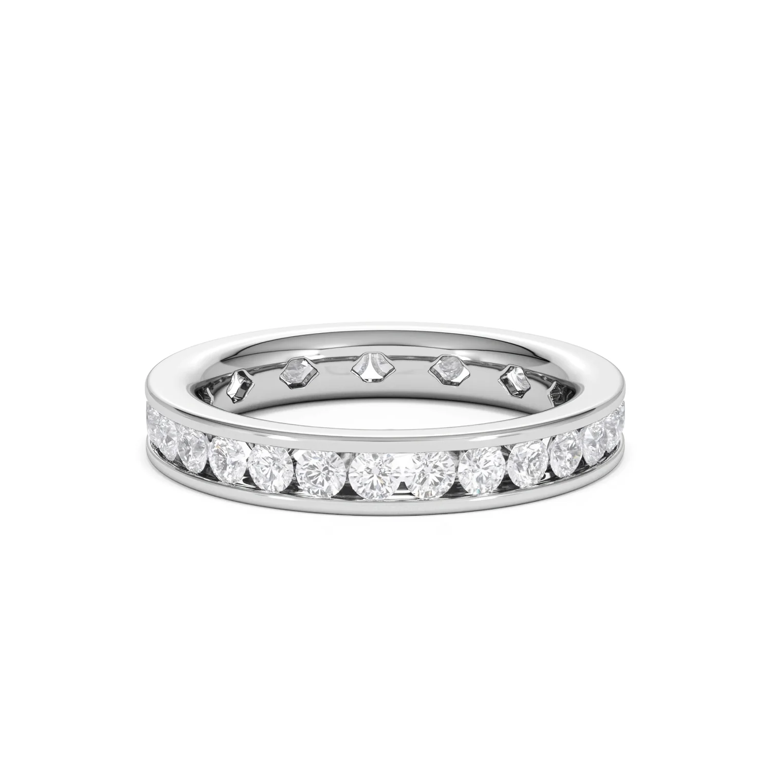 Diamond Eternity Ring Rae Channel Set 1.50ct G/Vs in Platinum - Image 87