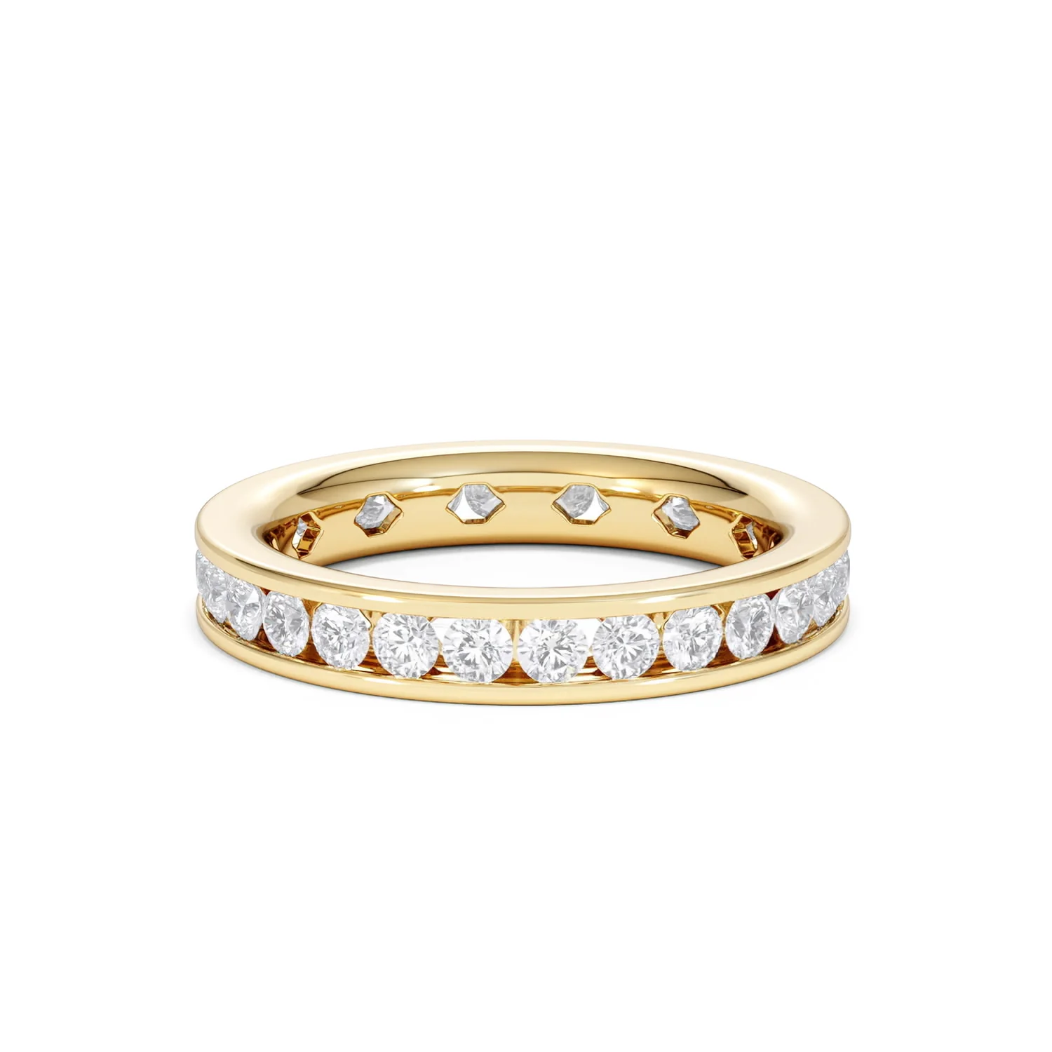 Diamond Eternity Ring Rae Channel Set 1.50ct H/Si in 18K Gold - Image 32