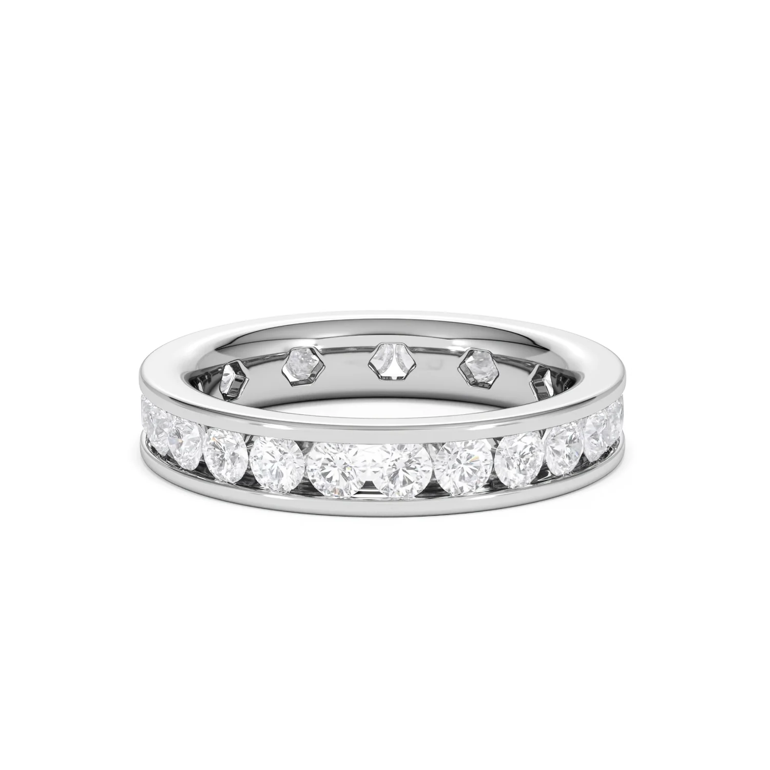 Diamond Eternity Ring Rae Channel Set 2.00ct G/Vs in Platinum - Image 29