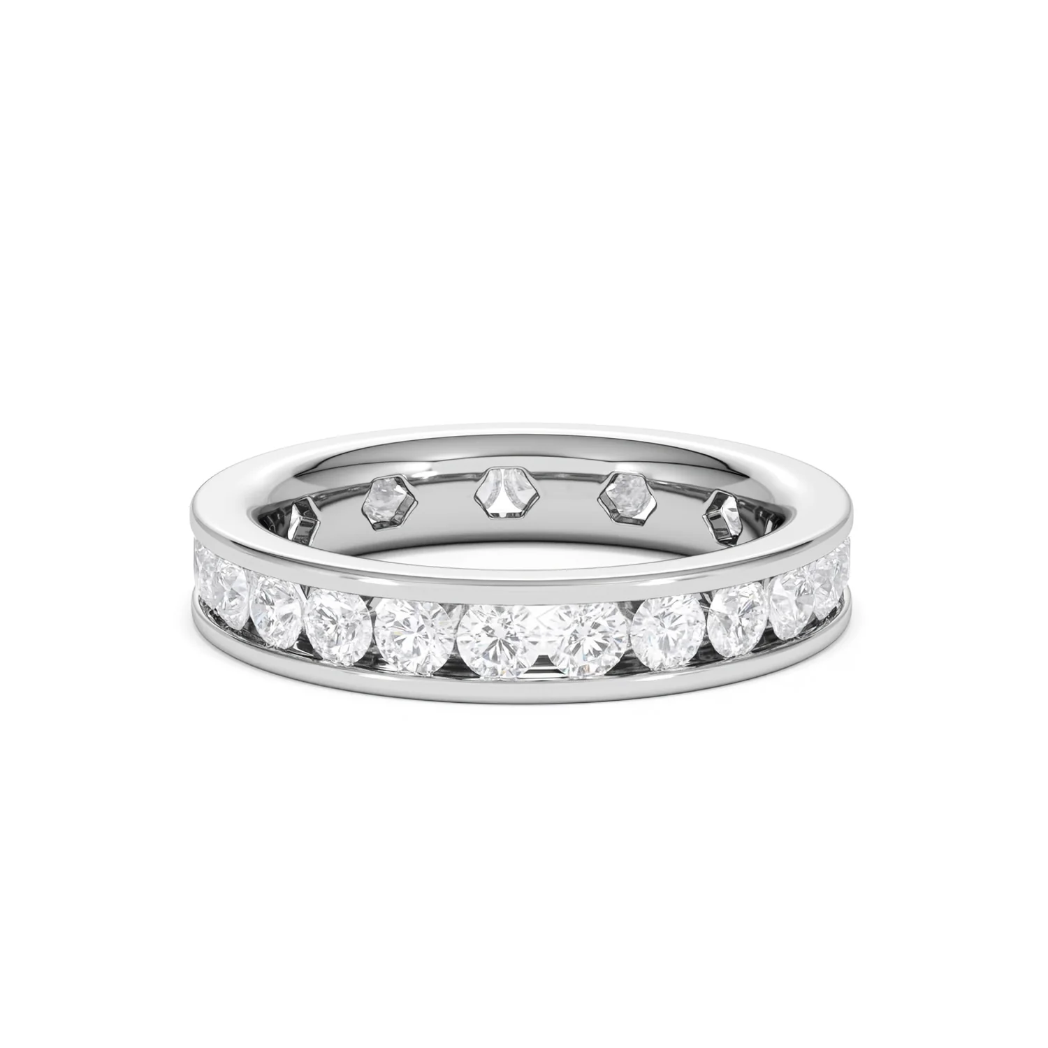 Diamond Eternity Ring Rae Channel Set 2.00ct G/Vs in Platinum - Image 37