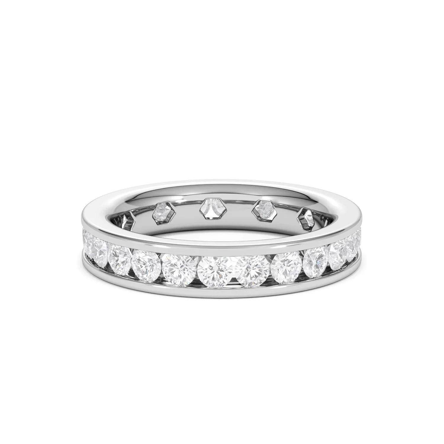 Diamond Eternity Ring Rae Channel Set 2.00ct G/Vs in Platinum - Image 44