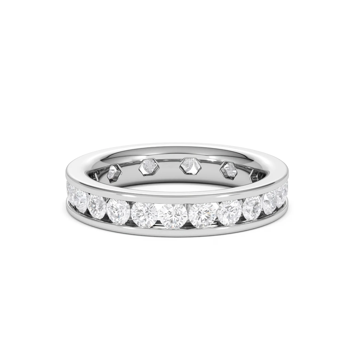 Diamond Eternity Ring Rae Channel Set 2.00ct G/Vs in Platinum - Image 54