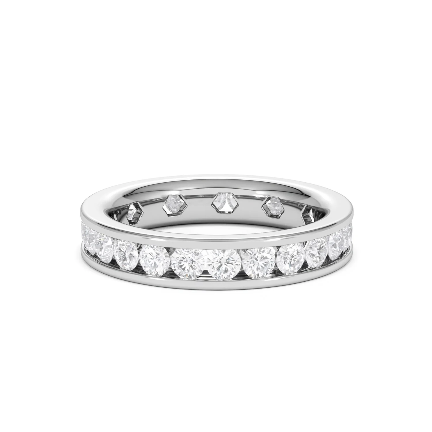 Diamond Eternity Ring Rae Channel Set 2.00ct G/Vs in Platinum - Image 55