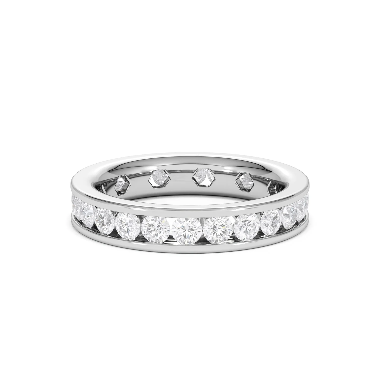 Diamond Eternity Ring Rae Channel Set 2.00ct G/Vs in Platinum - Image 74