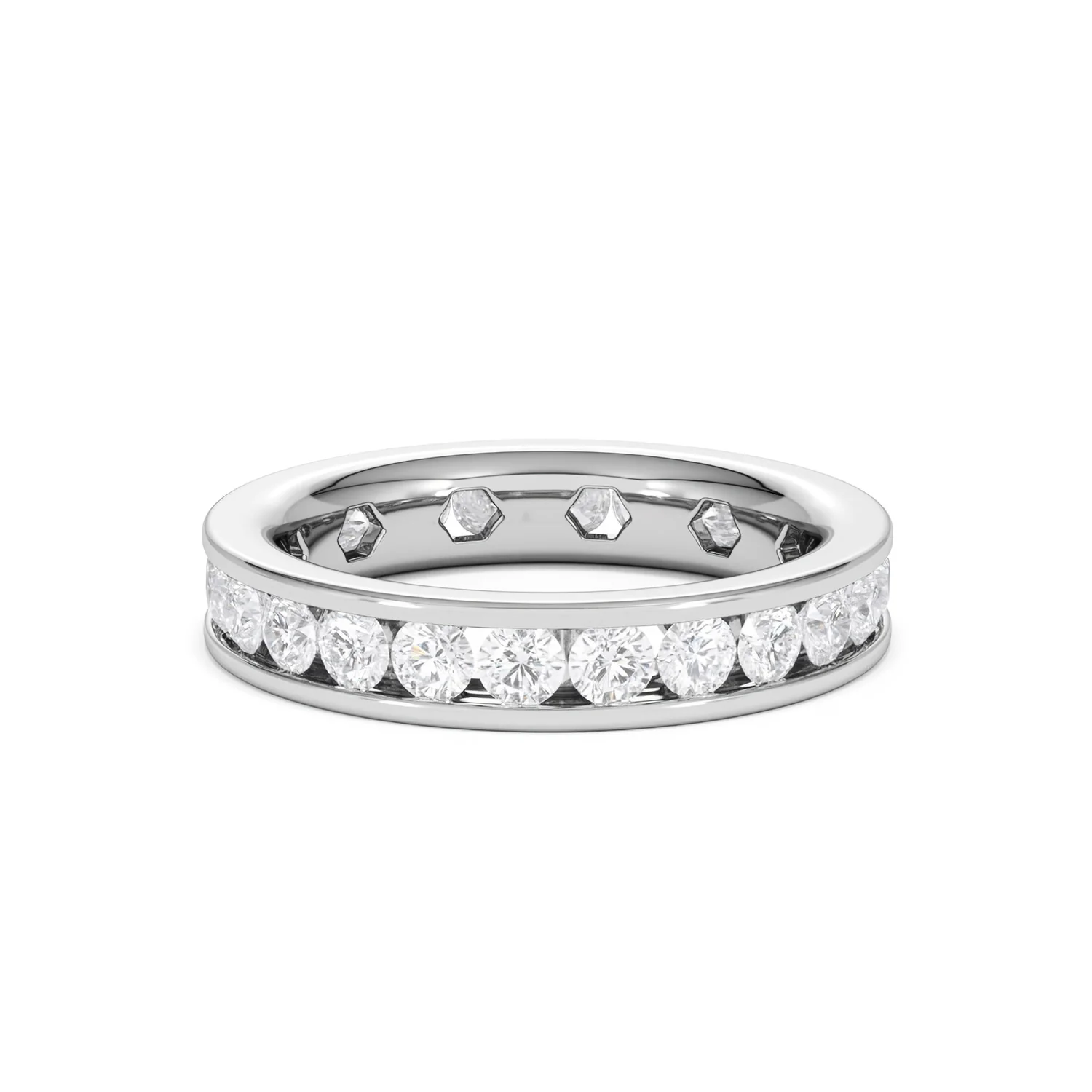 Diamond Eternity Ring Rae Channel Set 2.00ct G/Vs in Platinum - Image 80