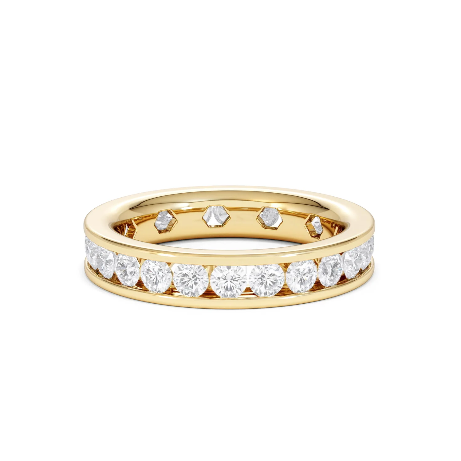 Diamond Eternity Ring Rae Channel Set 2.00ct H/Si in 18K Gold - Image 18