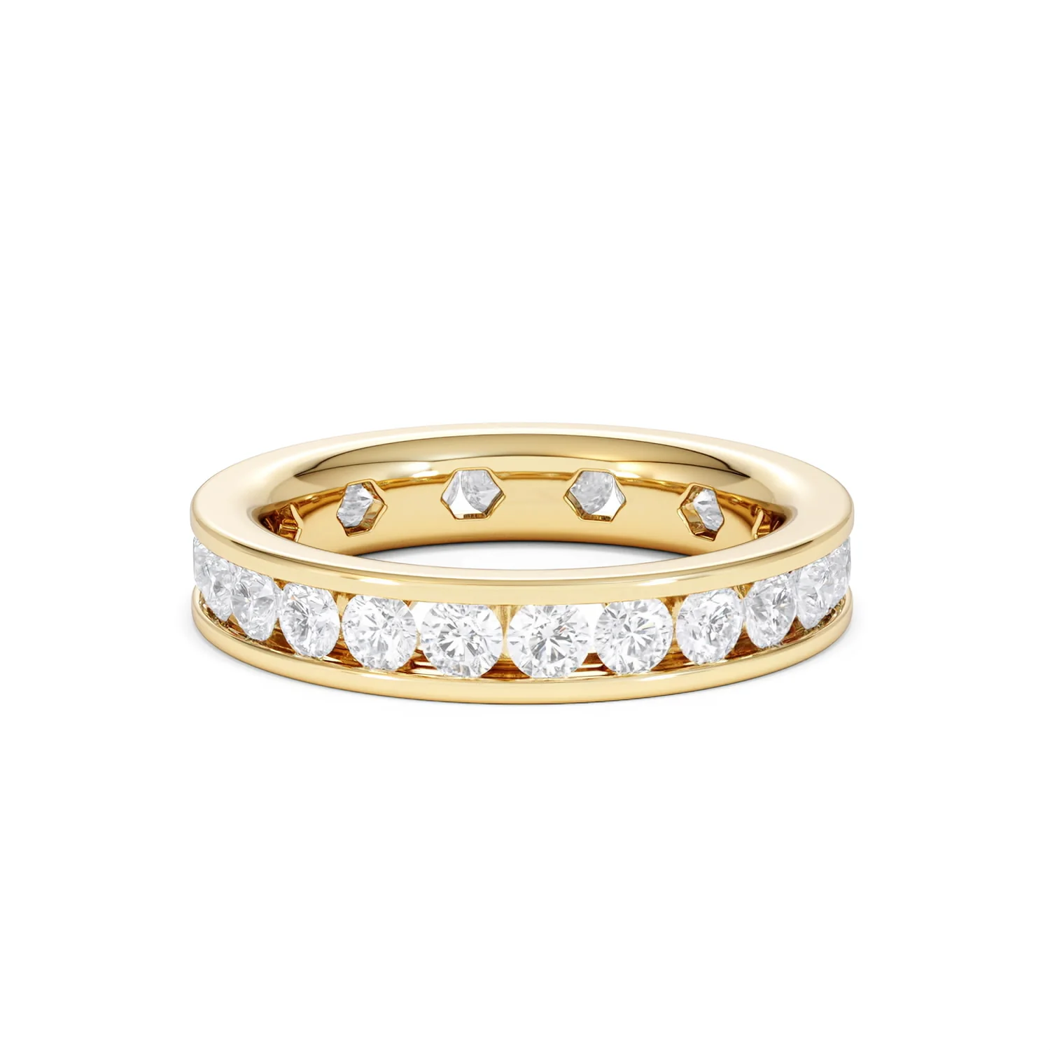 Diamond Eternity Ring Rae Channel Set 2.00ct H/Si in 18K Gold - Image 19