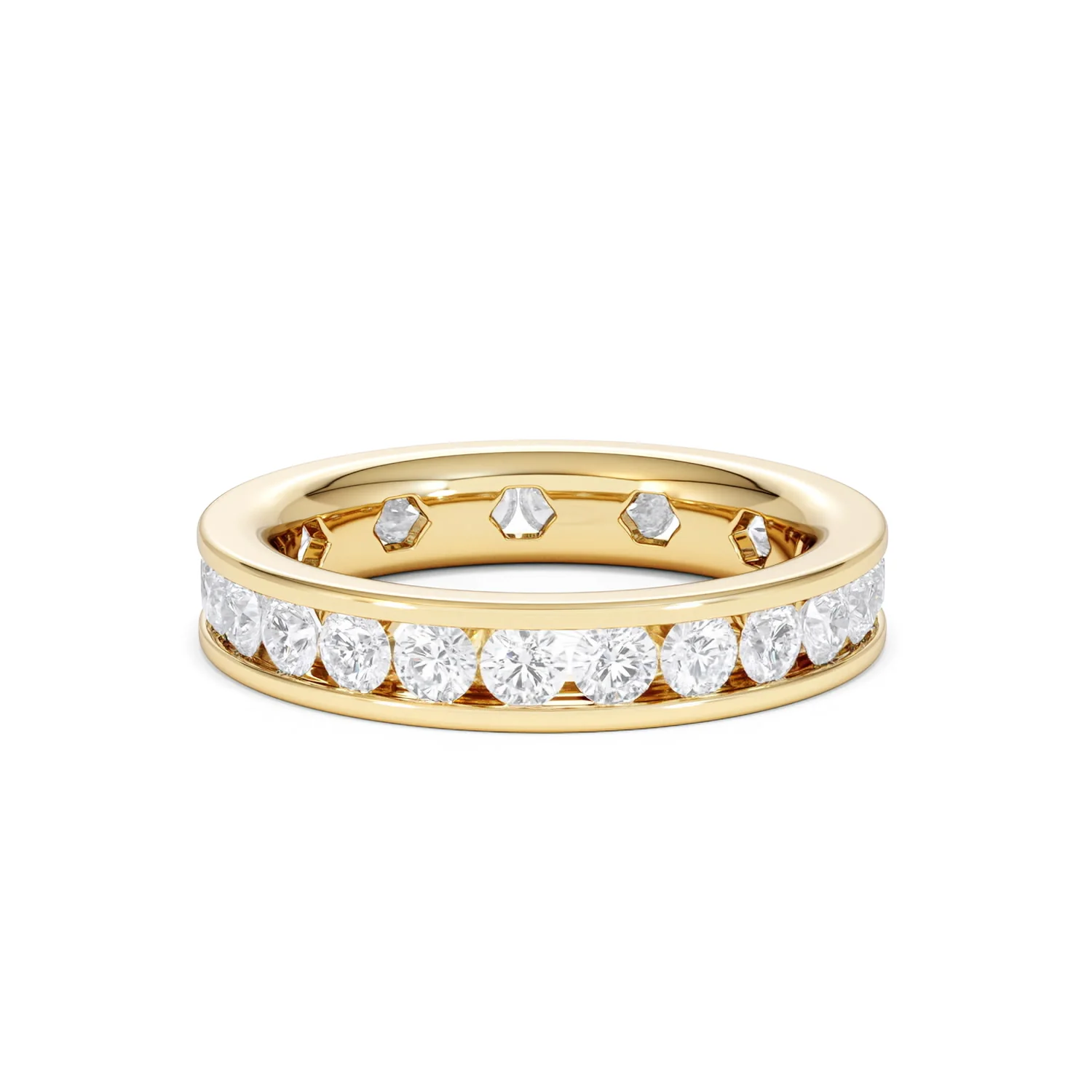 Diamond Eternity Ring Rae Channel Set 2.00ct H/Si in 18K Gold - Image 24