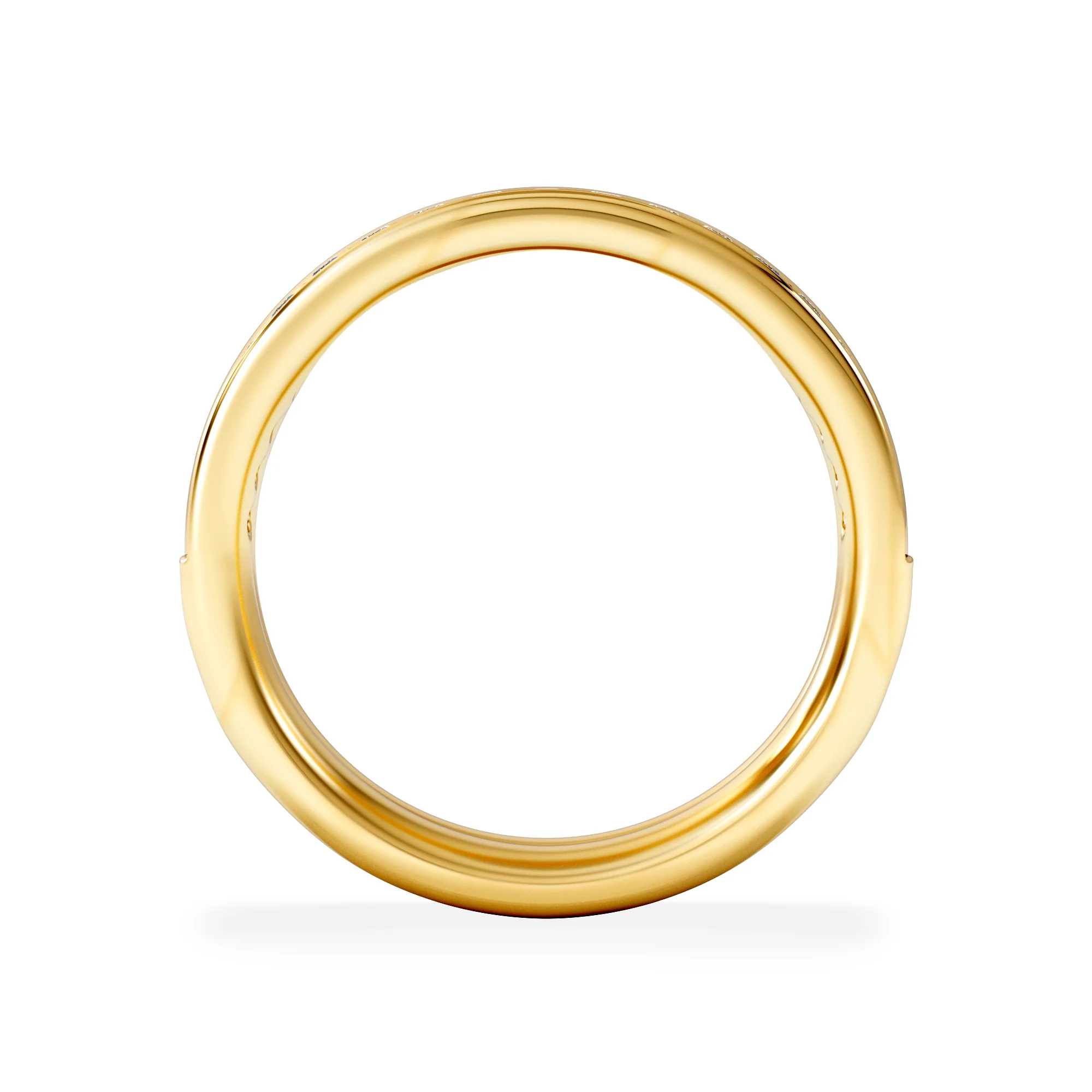 Duo Curve Stacking Lab Diamond Ring 0.26ct in 9K Gold - Image 3