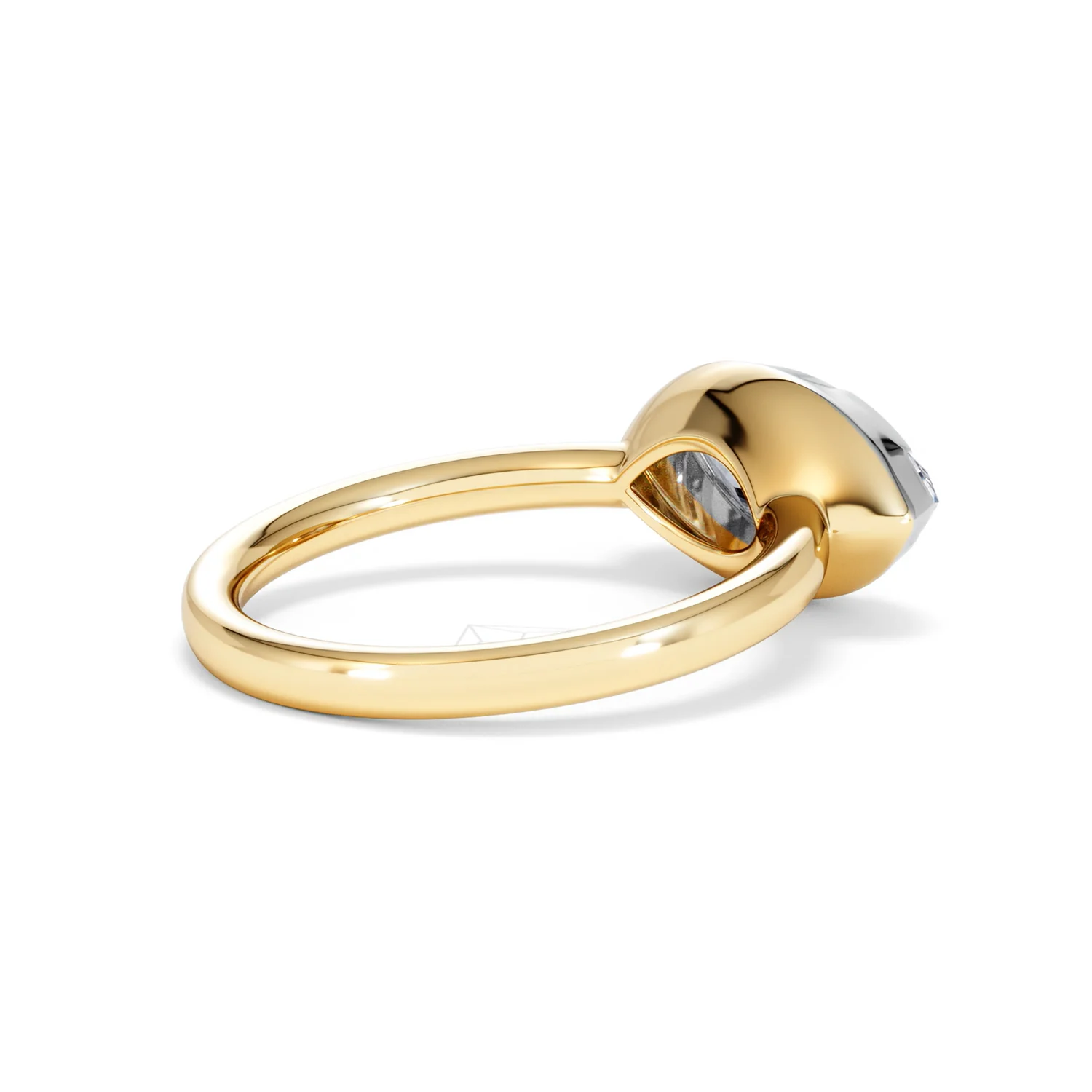 East West 2.00ct Marquise Cut Lab Diamond Solitaire Engagement Ring in 18K Yellow Gold - Image 37