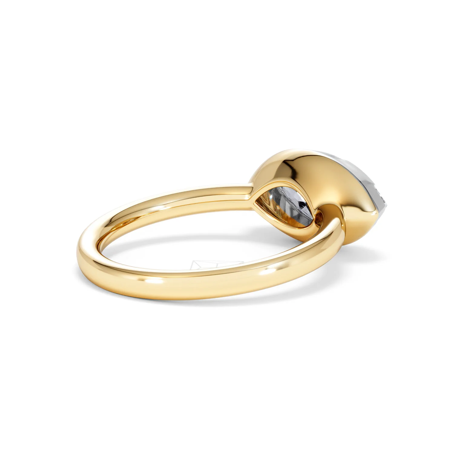 East West 2.00ct Marquise Cut Lab Diamond Solitaire Engagement Ring in 18K Yellow Gold - Image 38