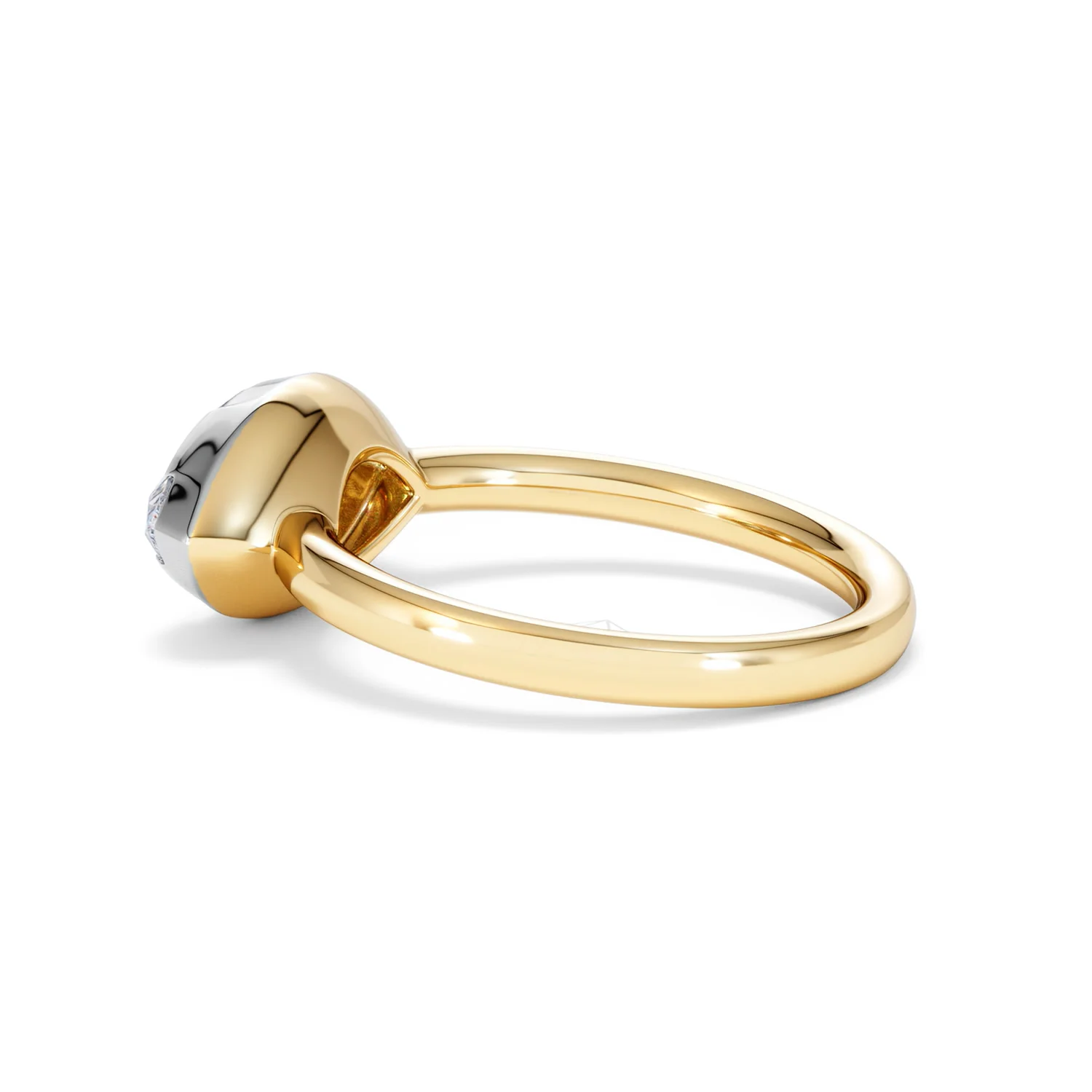 East West 2.00ct Marquise Cut Lab Diamond Solitaire Engagement Ring in 18K Yellow Gold - Image 64