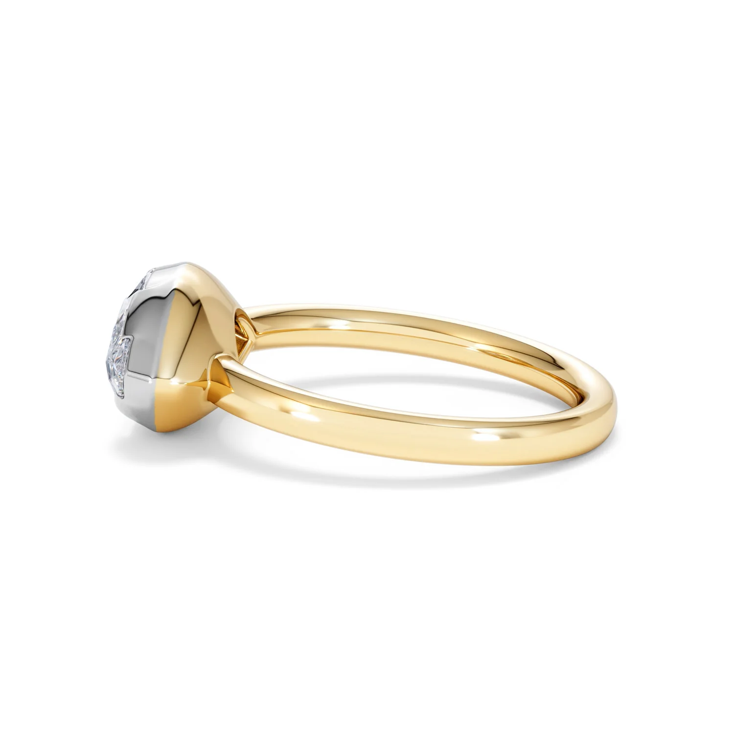 East West 2.00ct Marquise Cut Lab Diamond Solitaire Engagement Ring in 18K Yellow Gold - Image 68