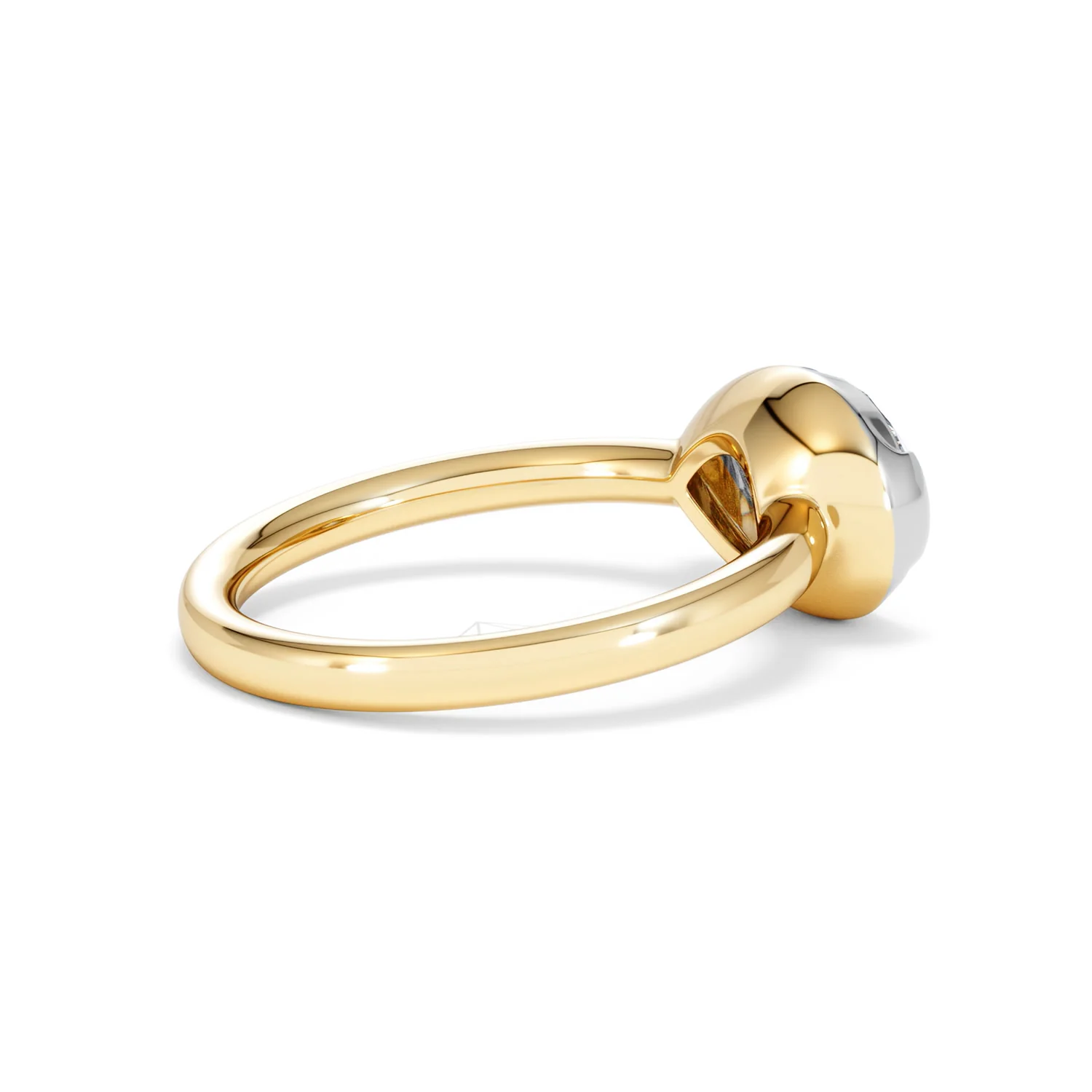 East West 2.00ct Pear Cut Lab Diamond Solitaire Engagement Ring in 18K Yellow Gold - Image 35