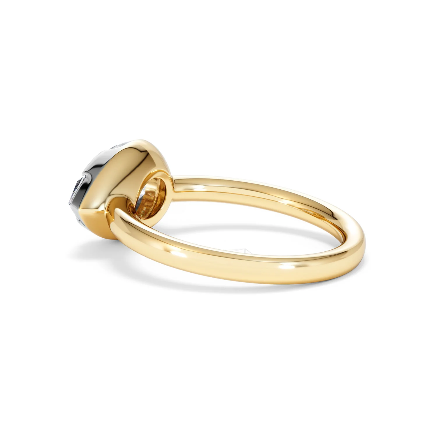 East West 2.00ct Pear Cut Lab Diamond Solitaire Engagement Ring in 18K Yellow Gold - Image 63