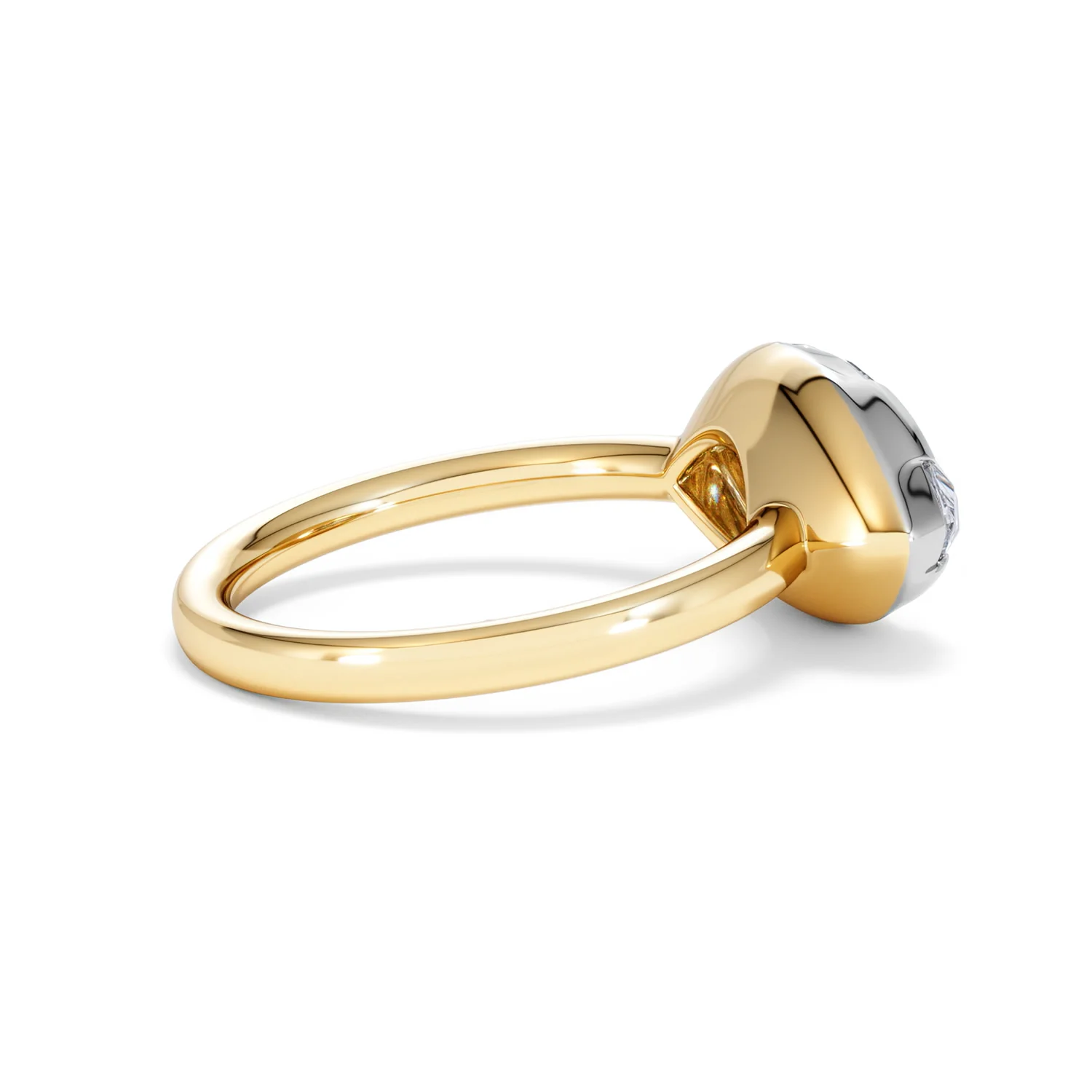East West 3.00ct Marquise Cut Lab Diamond Solitaire Engagement Ring in 18K Yellow Gold - Image 31