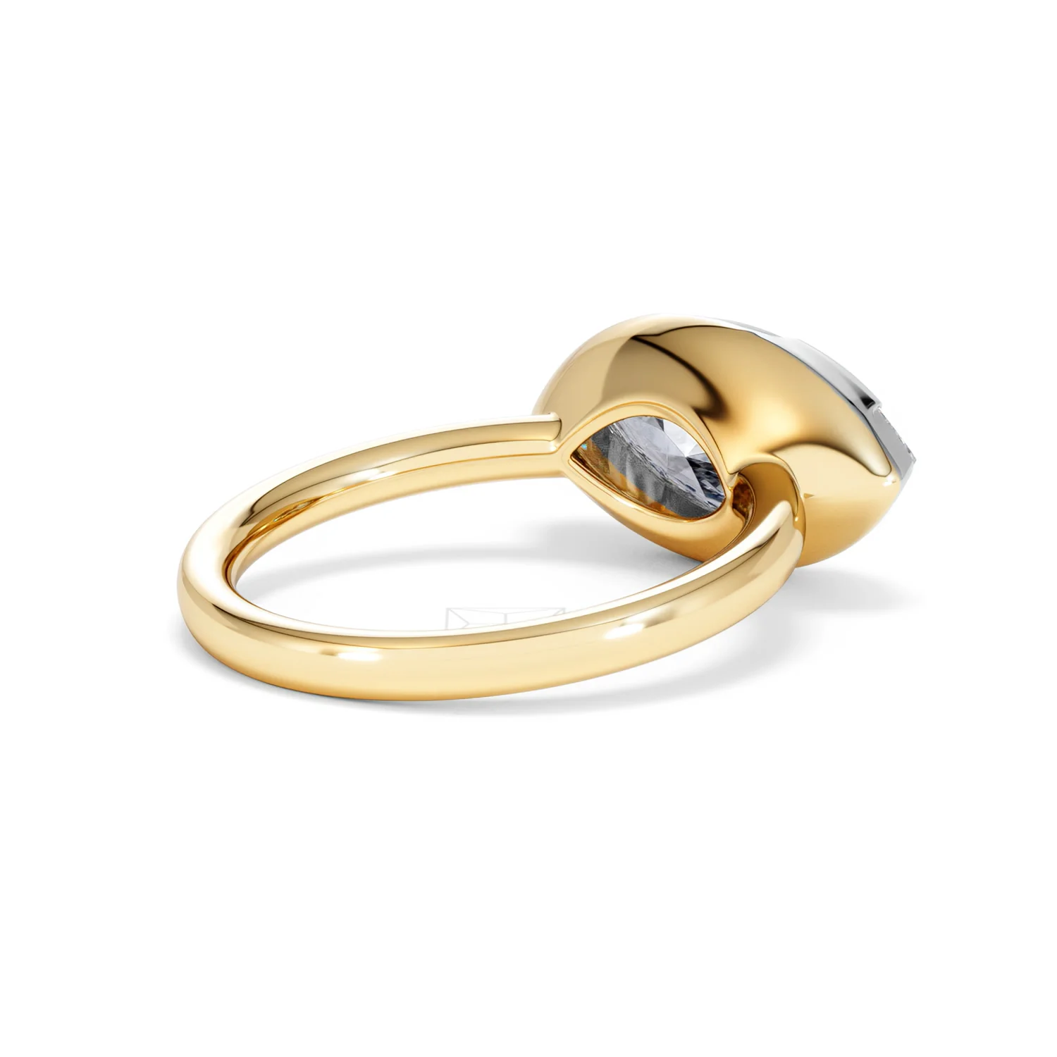 East West 3.00ct Marquise Cut Lab Diamond Solitaire Engagement Ring in 18K Yellow Gold - Image 37