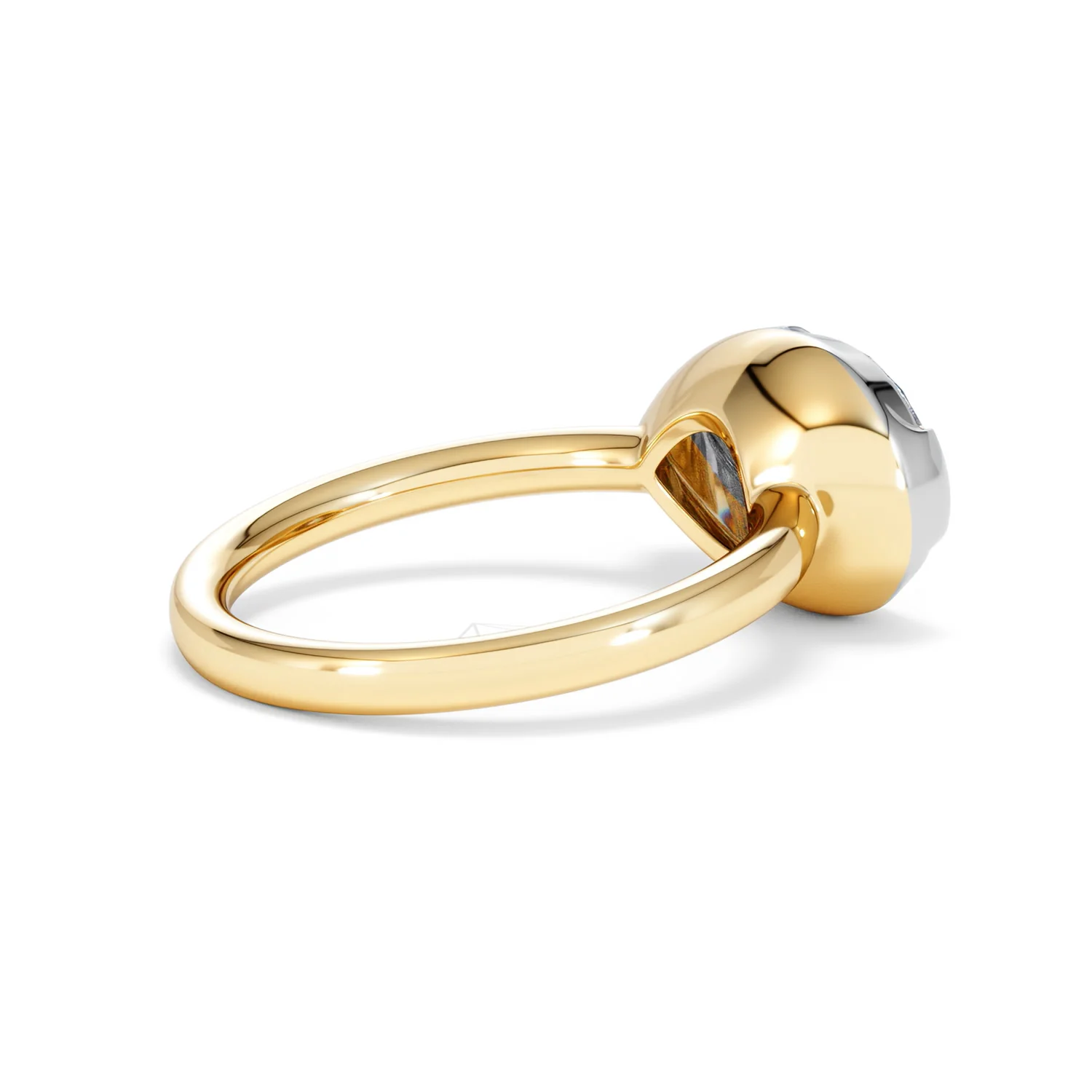 East West 3.00ct Pear Cut Lab Diamond Solitaire Engagement Ring in 18K Yellow Gold - Image 34