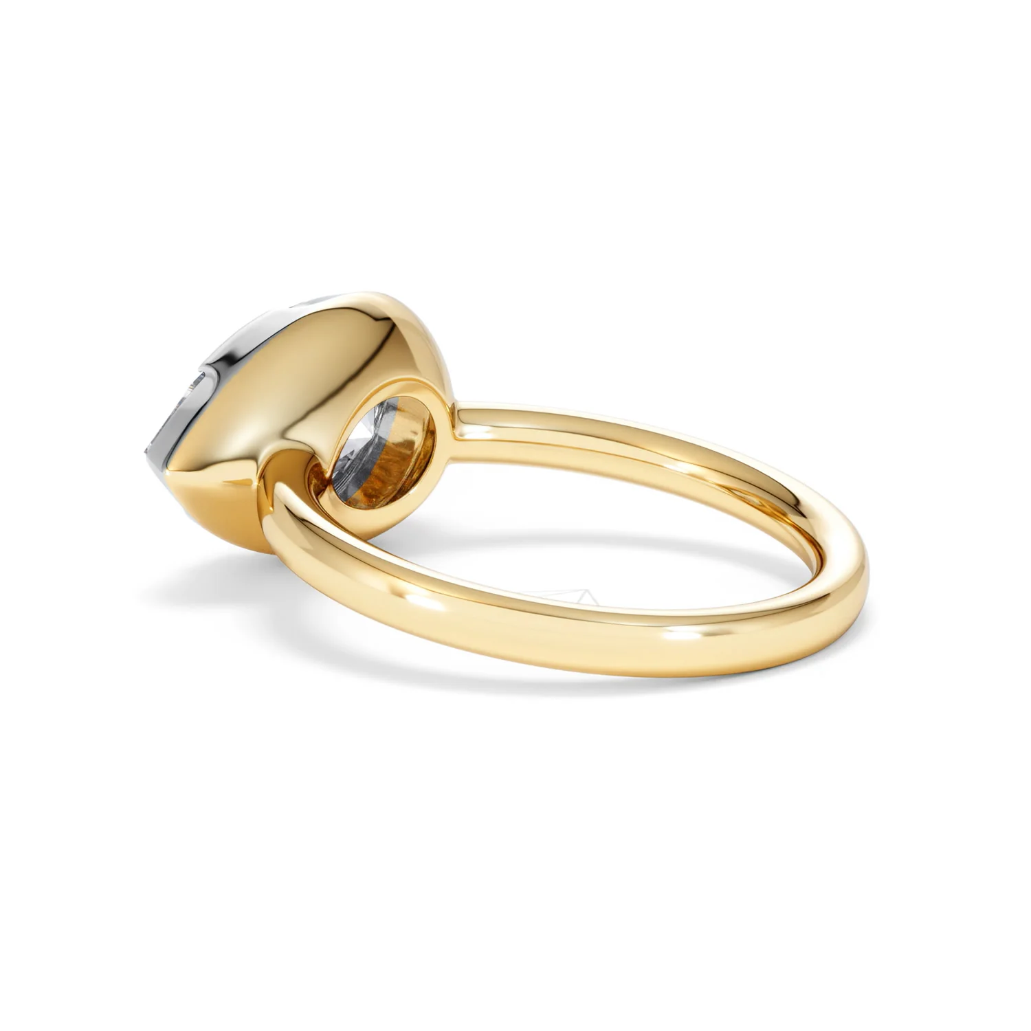 East West 3.00ct Pear Cut Lab Diamond Solitaire Engagement Ring in 18K Yellow Gold - Image 59