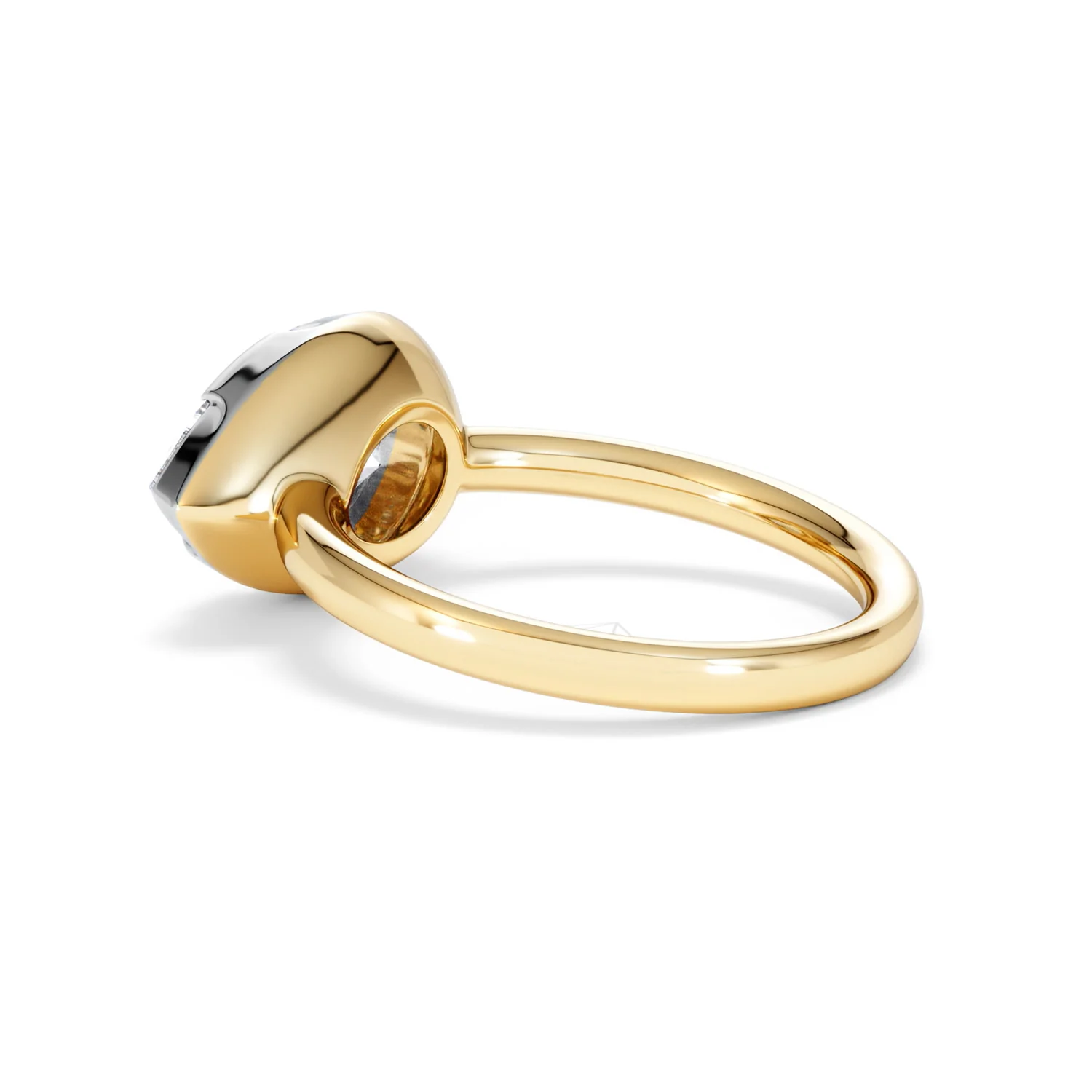 East West 3.00ct Pear Cut Lab Diamond Solitaire Engagement Ring in 18K Yellow Gold - Image 60