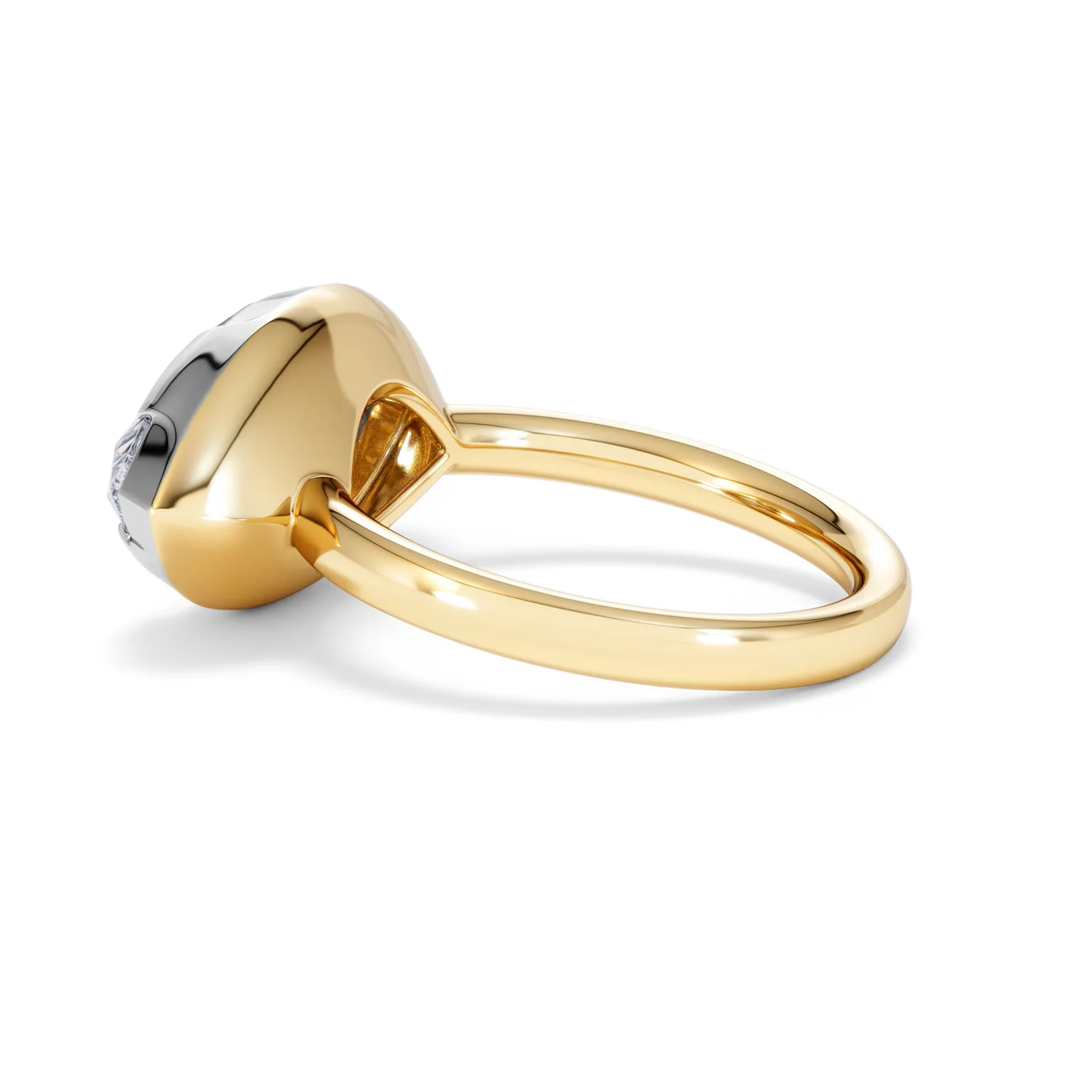 East West 5.00ct Marquise Cut Lab Diamond Solitaire Engagement Ring in 18K Yellow Gold - Image 62