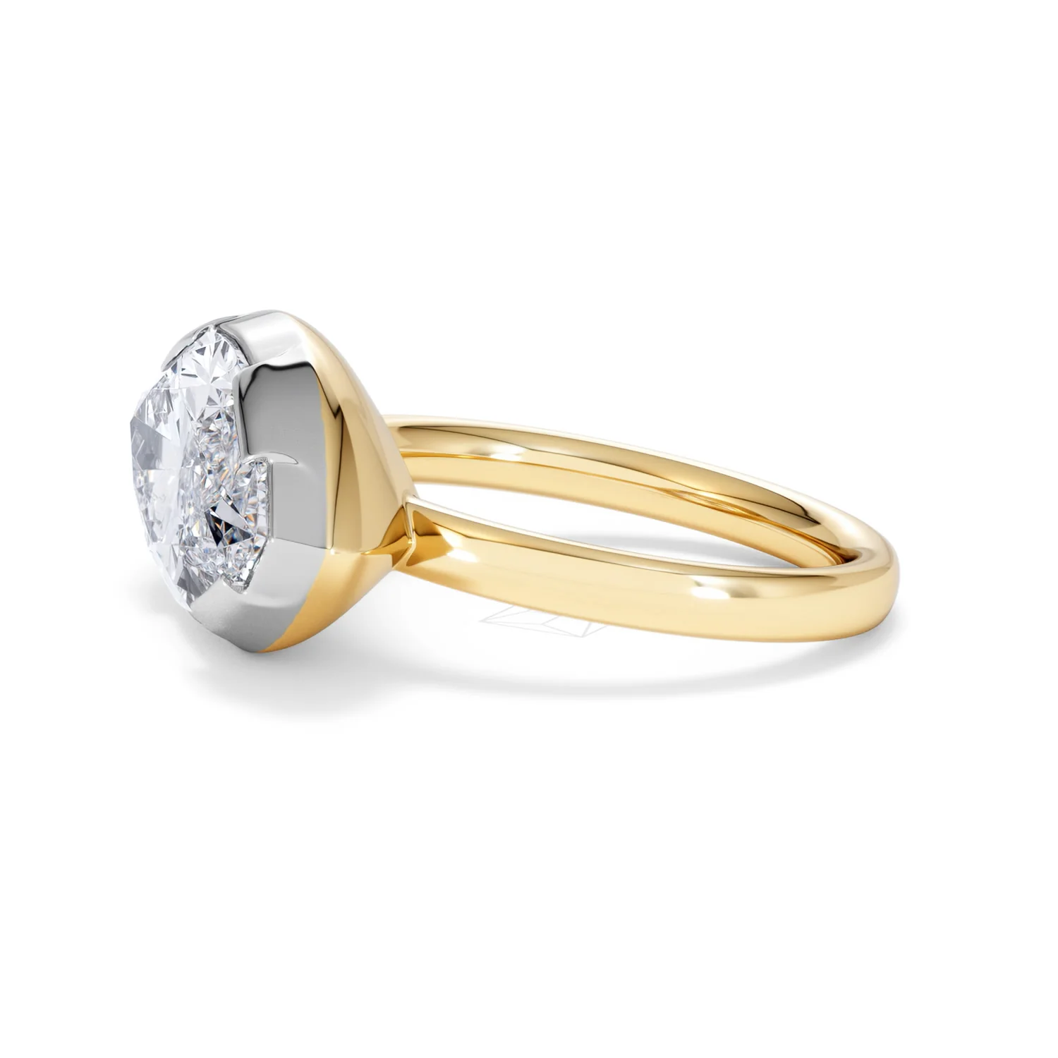 East West 5.00ct Marquise Cut Lab Diamond Solitaire Engagement Ring in 18K Yellow Gold - Image 70