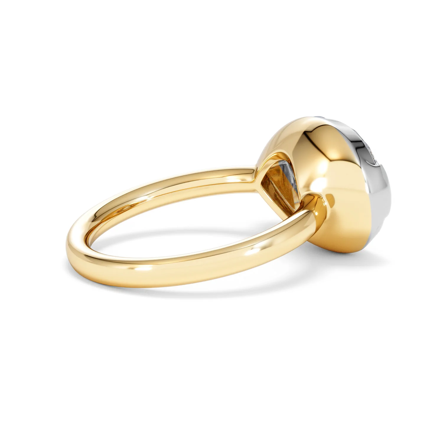 East West 5.00ct Pear Cut Lab Diamond Solitaire Engagement Ring in 18K Yellow Gold - Image 33