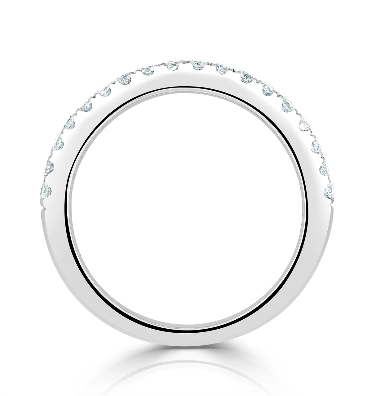 Eleanor Matching Wedding Band 0.70ct G/Si Diamond in Platinum - Image 2