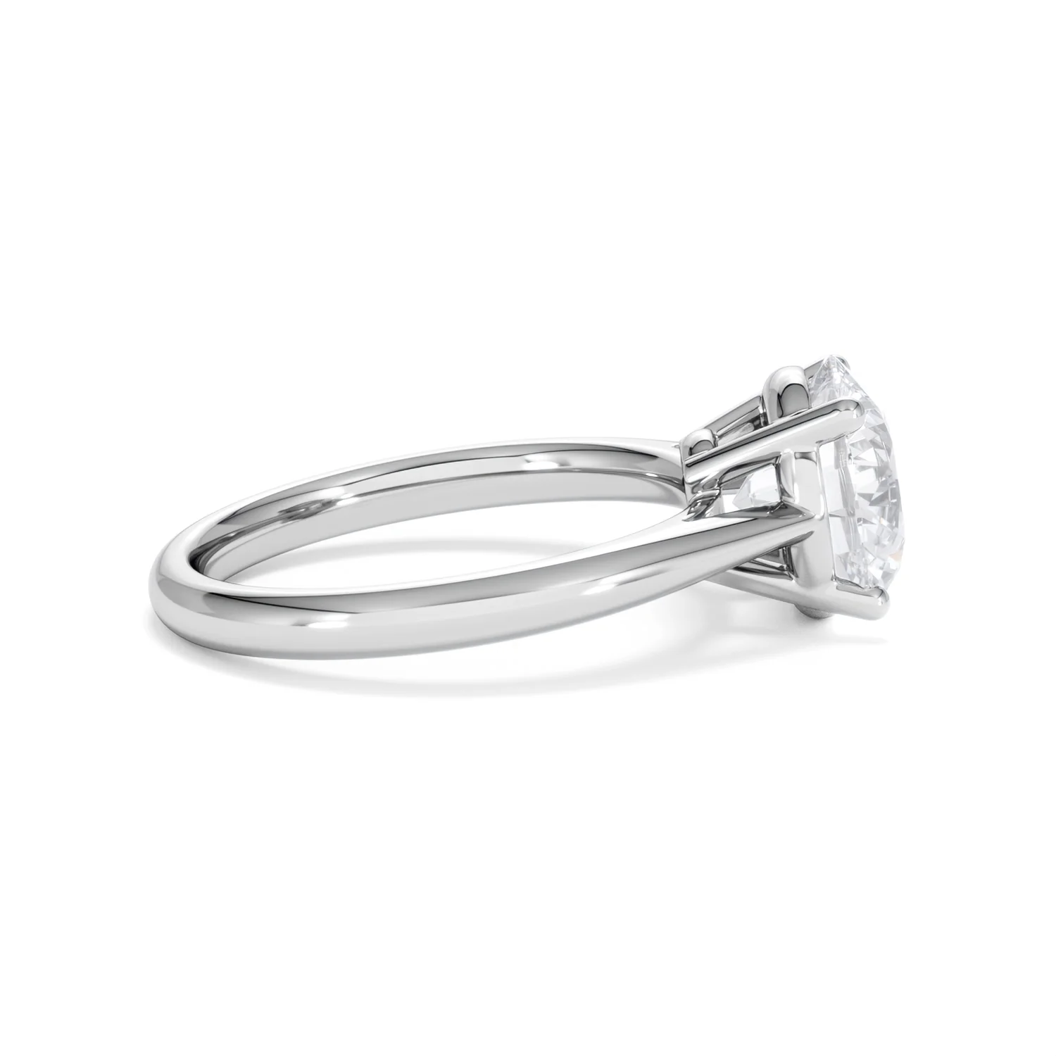 Elysia 3.00ct Lab Diamond Round Cut Engagement Ring in Platinum G/VS1 - Image 29
