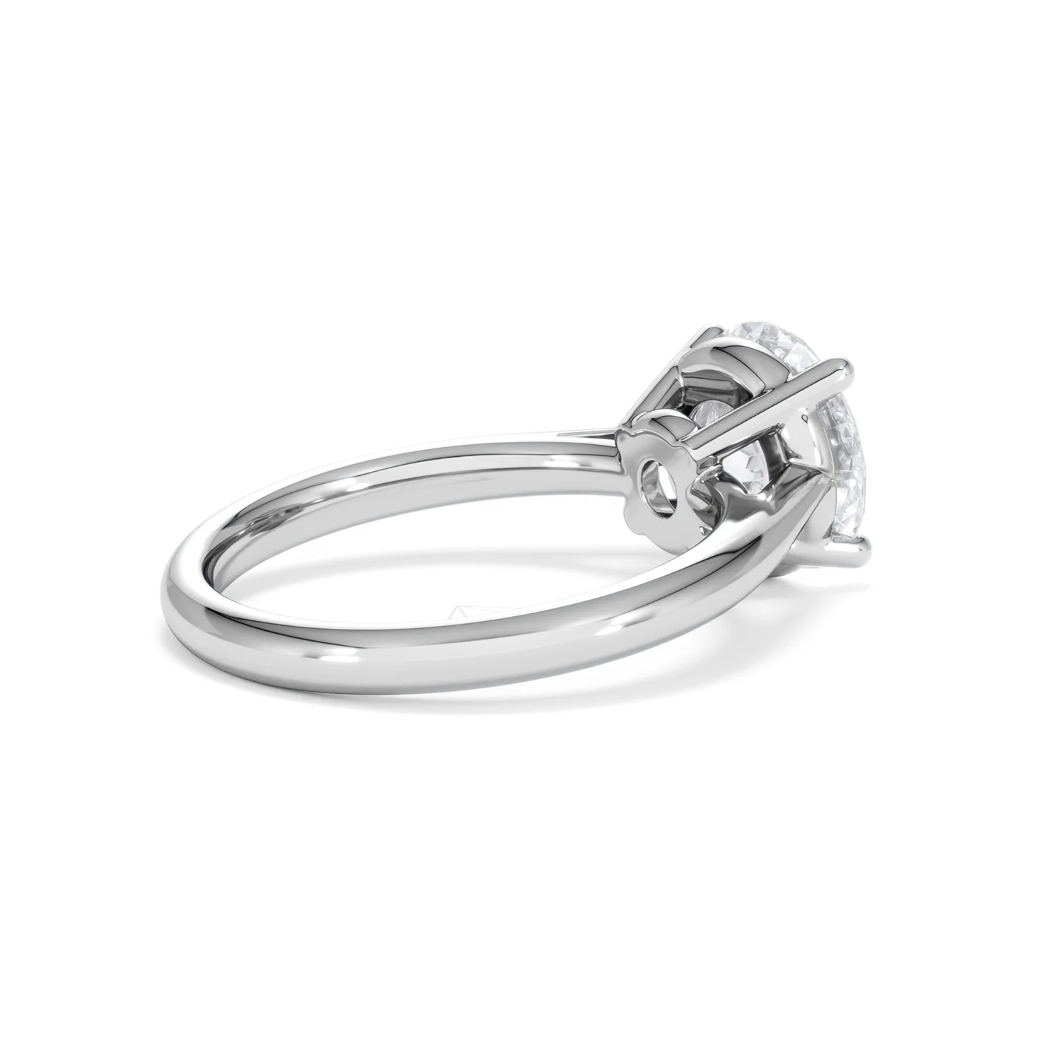 Elysia 3.00ct Lab Diamond Round Cut Engagement Ring in Platinum G/VS1 - Image 37