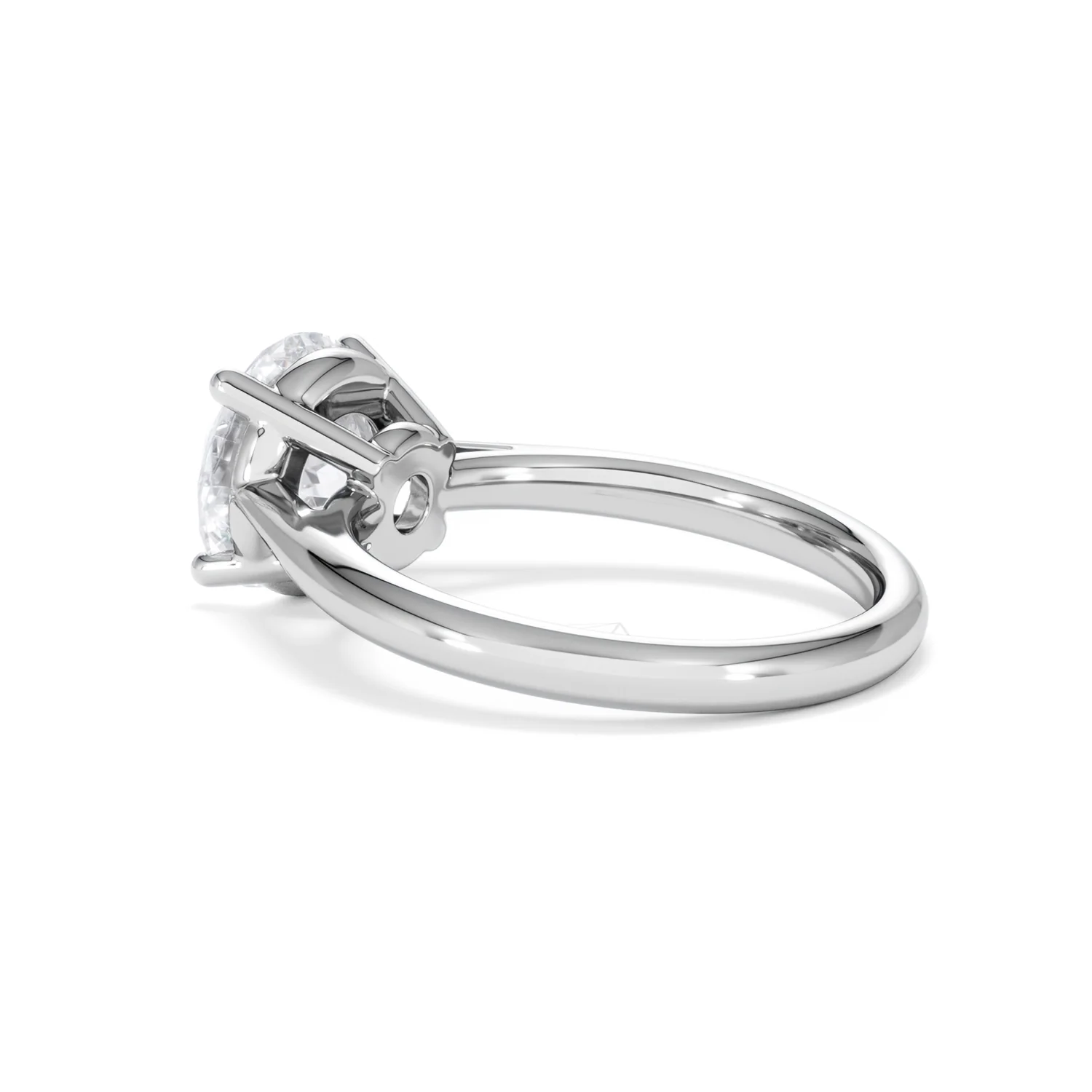 Elysia 3.00ct Lab Diamond Round Cut Engagement Ring in Platinum G/VS1 - Image 61