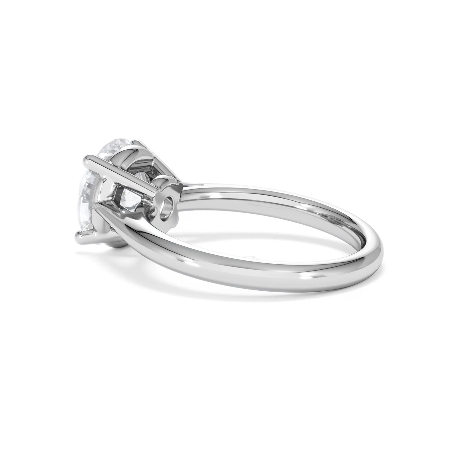 Elysia 3.00ct Lab Diamond Round Cut Engagement Ring in Platinum G/VS1 - Image 62