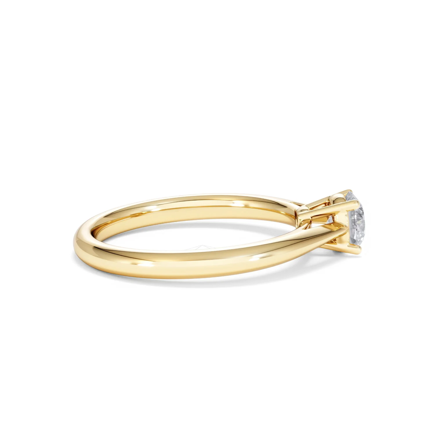 Engagement Ring Certified 0.50CT Elysia 18K Gold G/VS - Image 29