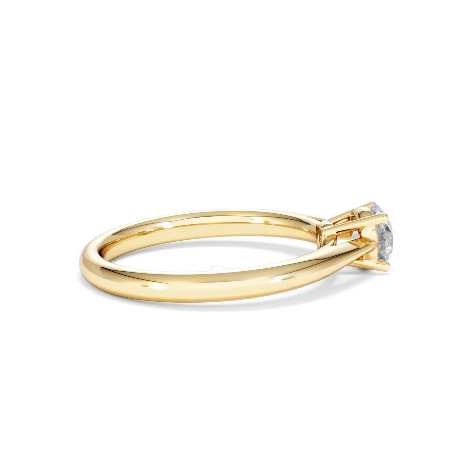 Engagement Ring Certified 0.50CT Elysia 18K Gold G/VS - Image 30