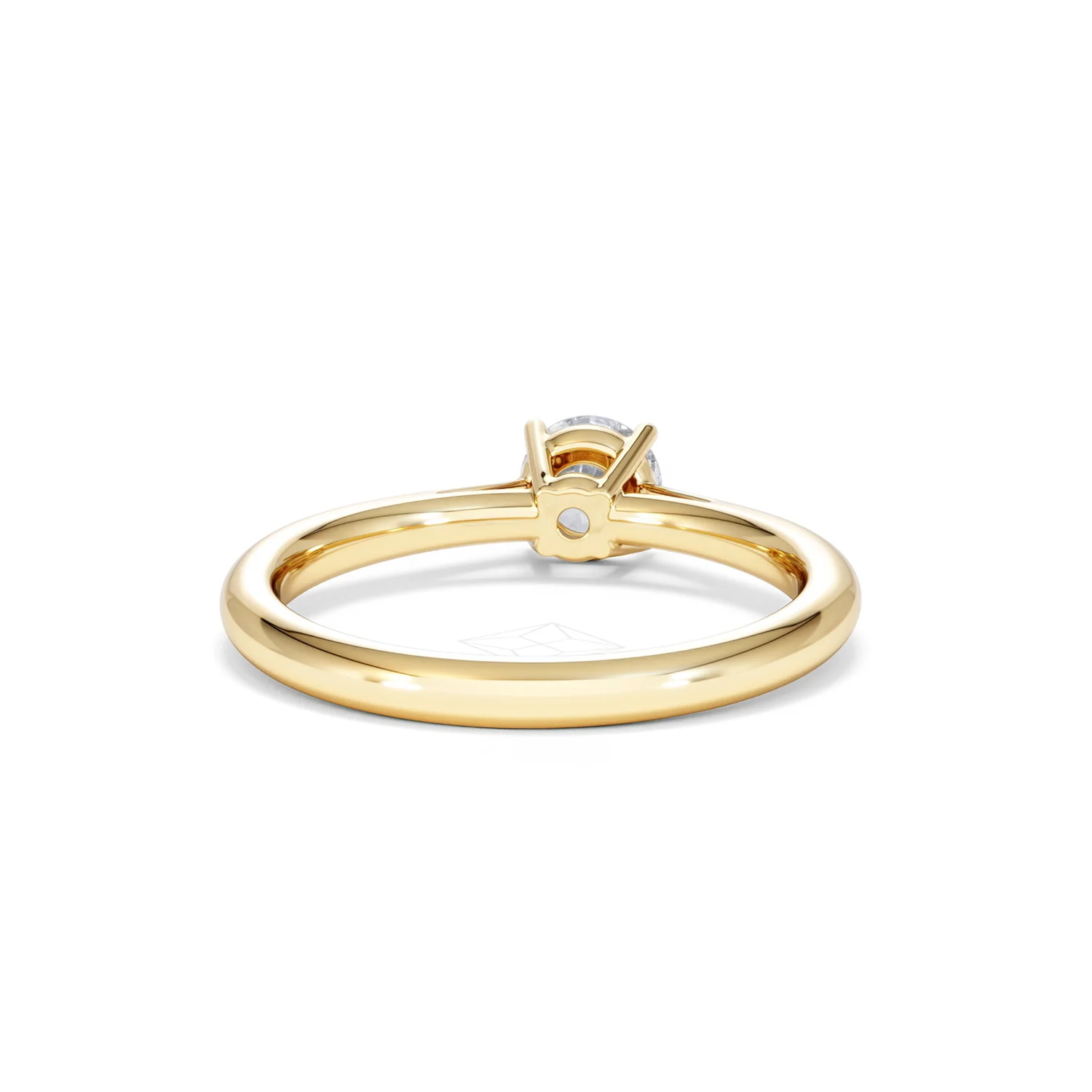 Engagement Ring Certified 0.50CT Elysia 18K Gold G/VS - Image 46