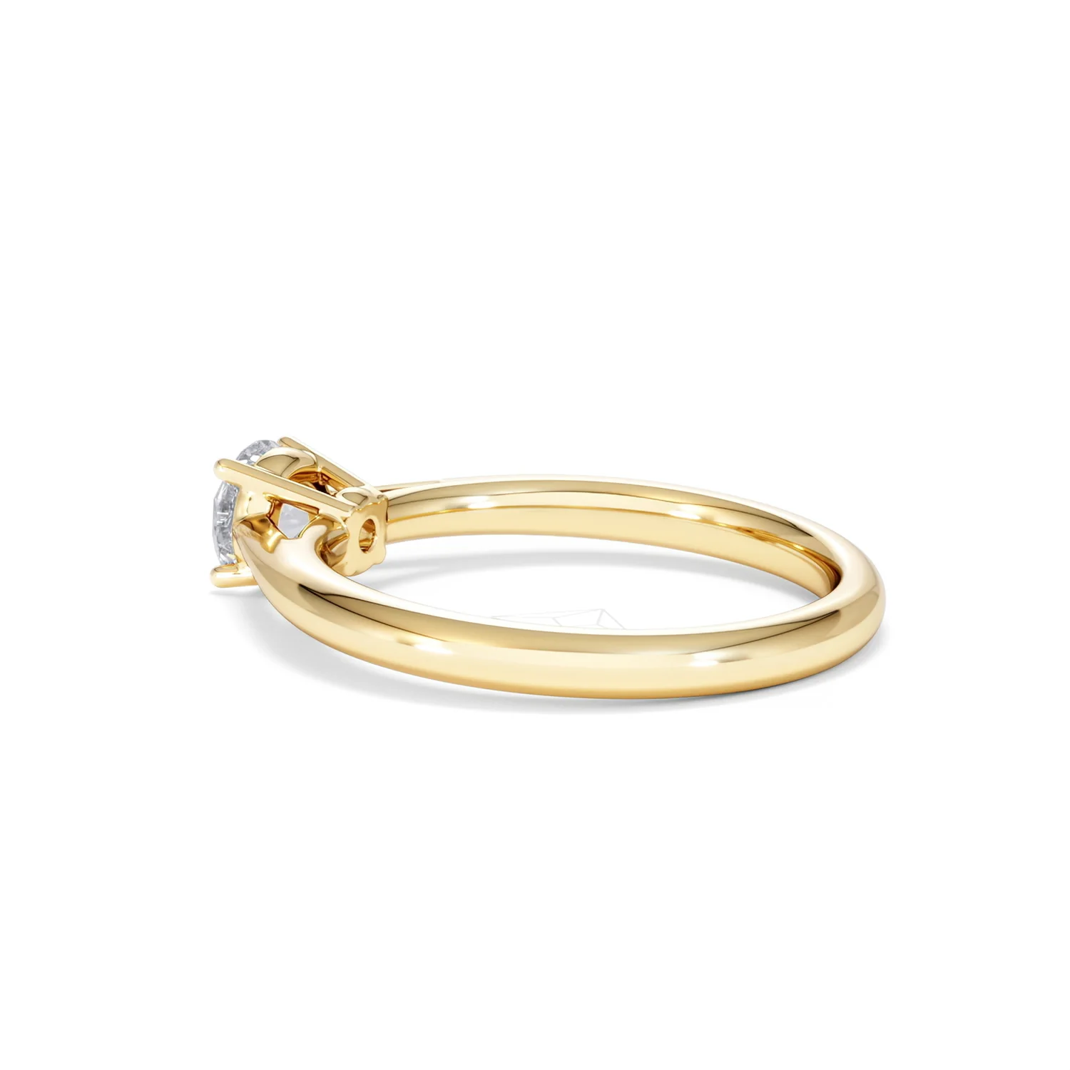 Engagement Ring Certified 0.50CT Elysia 18K Gold G/VS - Image 61