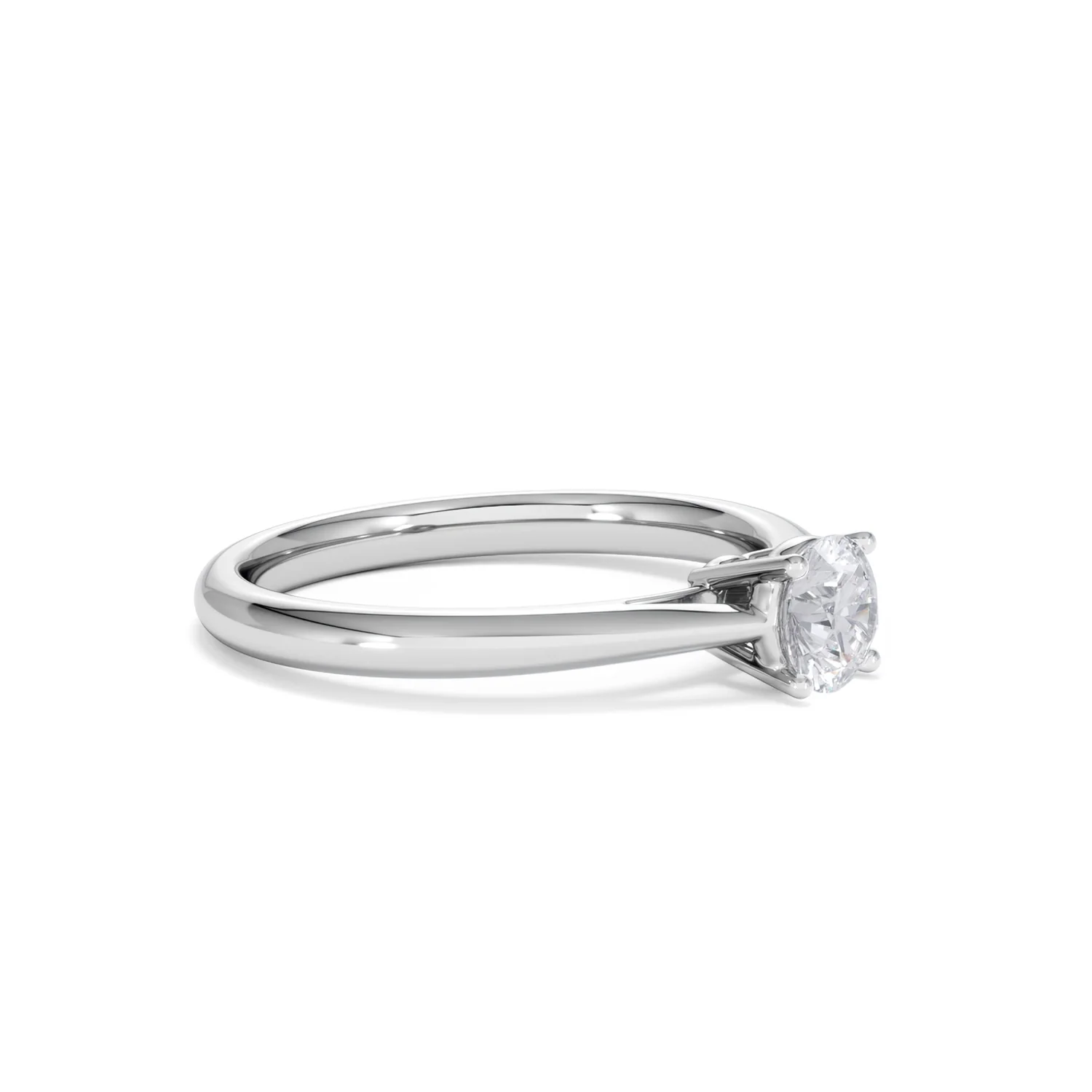 Engagement Ring Certified 0.50CT Elysia Platinum G/VS - Image 20