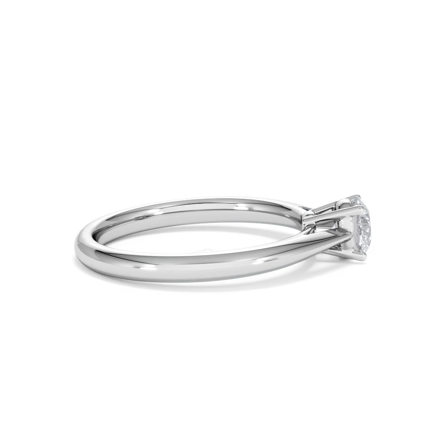 Engagement Ring Certified 0.50CT Elysia Platinum G/VS - Image 28