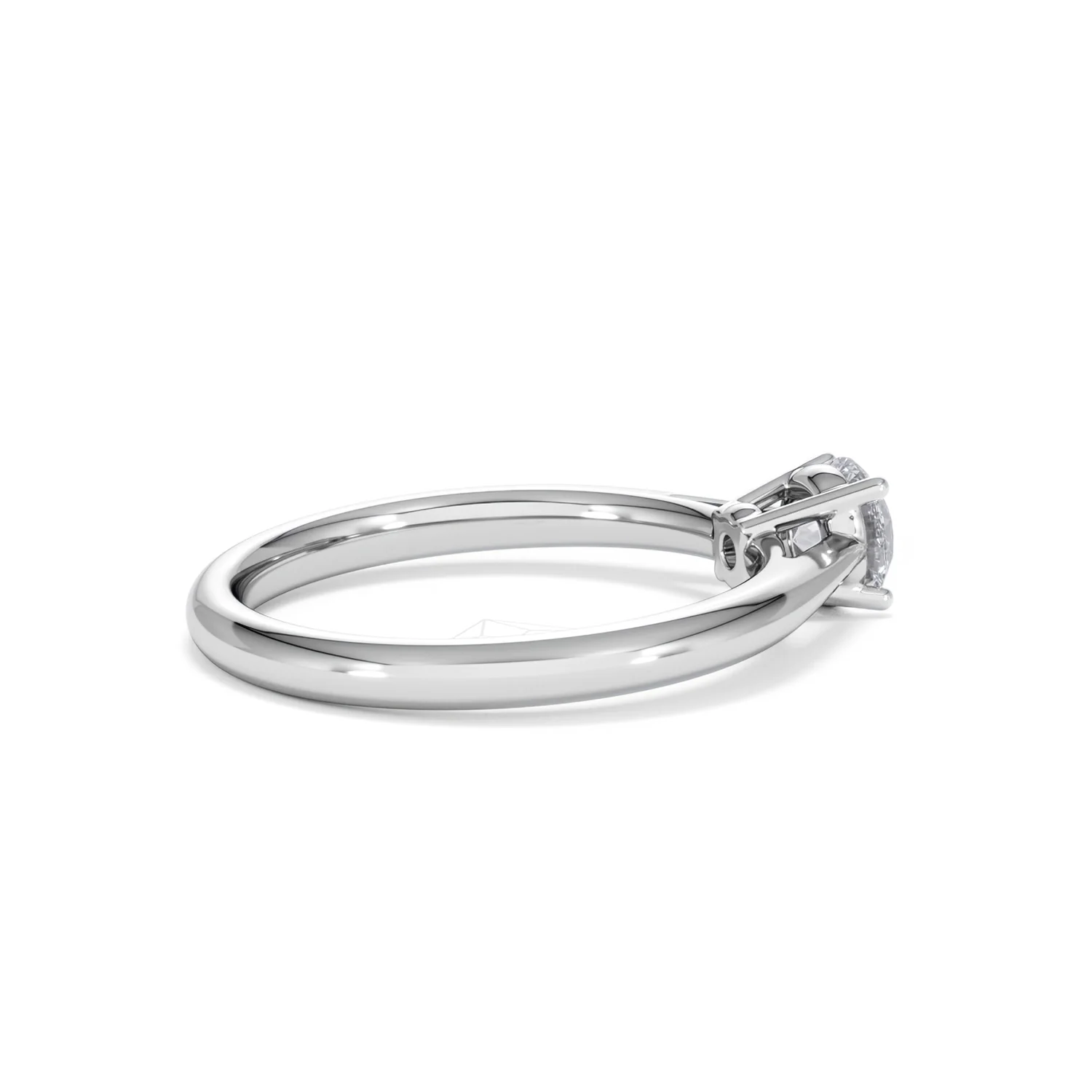 Engagement Ring Certified 0.50CT Elysia Platinum G/VS - Image 33