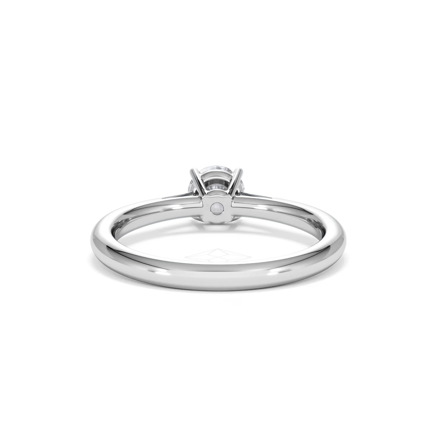 Engagement Ring Certified 0.50CT Elysia Platinum G/VS - Image 48