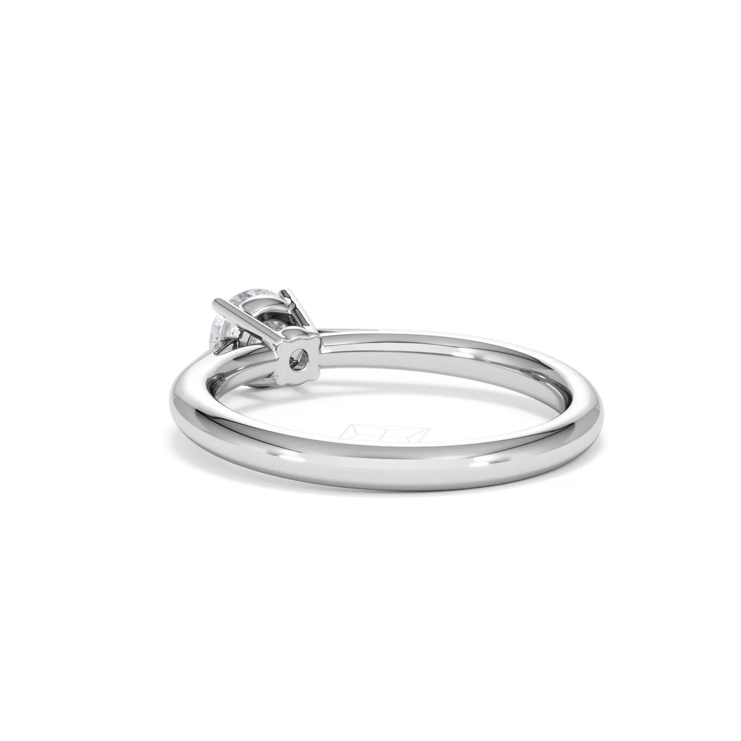 Engagement Ring Certified 0.50CT Elysia Platinum G/VS - Image 55