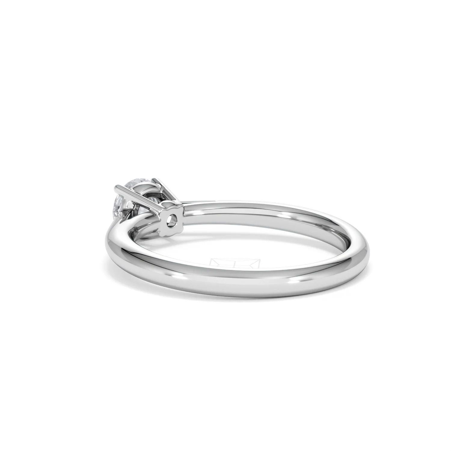 Engagement Ring Certified 0.50CT Elysia Platinum G/VS - Image 57