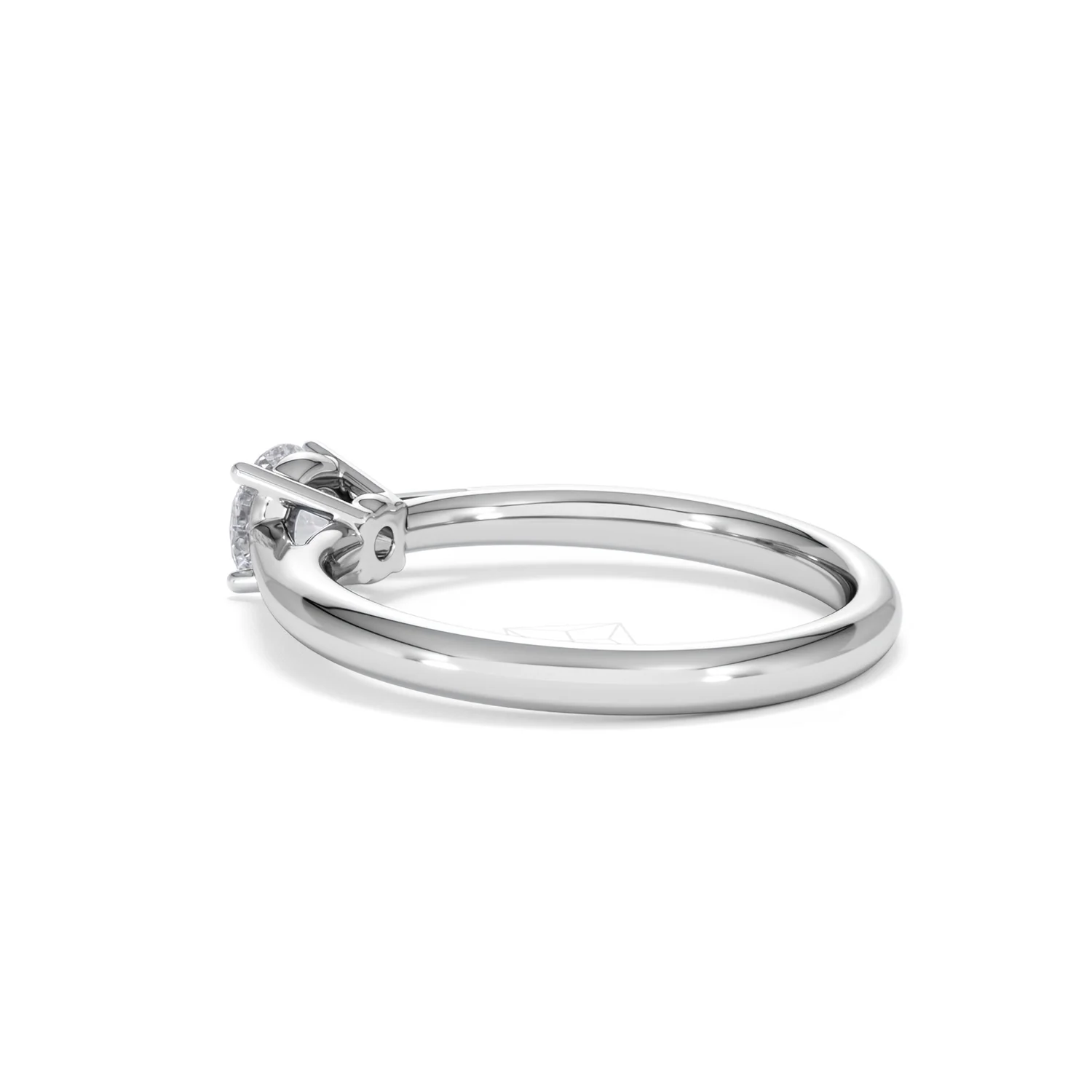 Engagement Ring Certified 0.50CT Elysia Platinum G/VS - Image 60